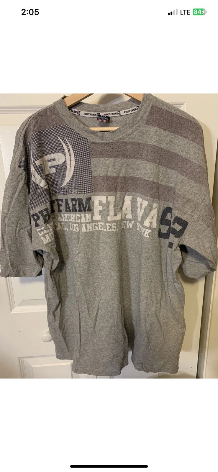 Phat Farm Phat farm mens Sz XL gray Flava 92 vintage streetwear Size US XL / EU 56 / 4 - 4 Thumbnail