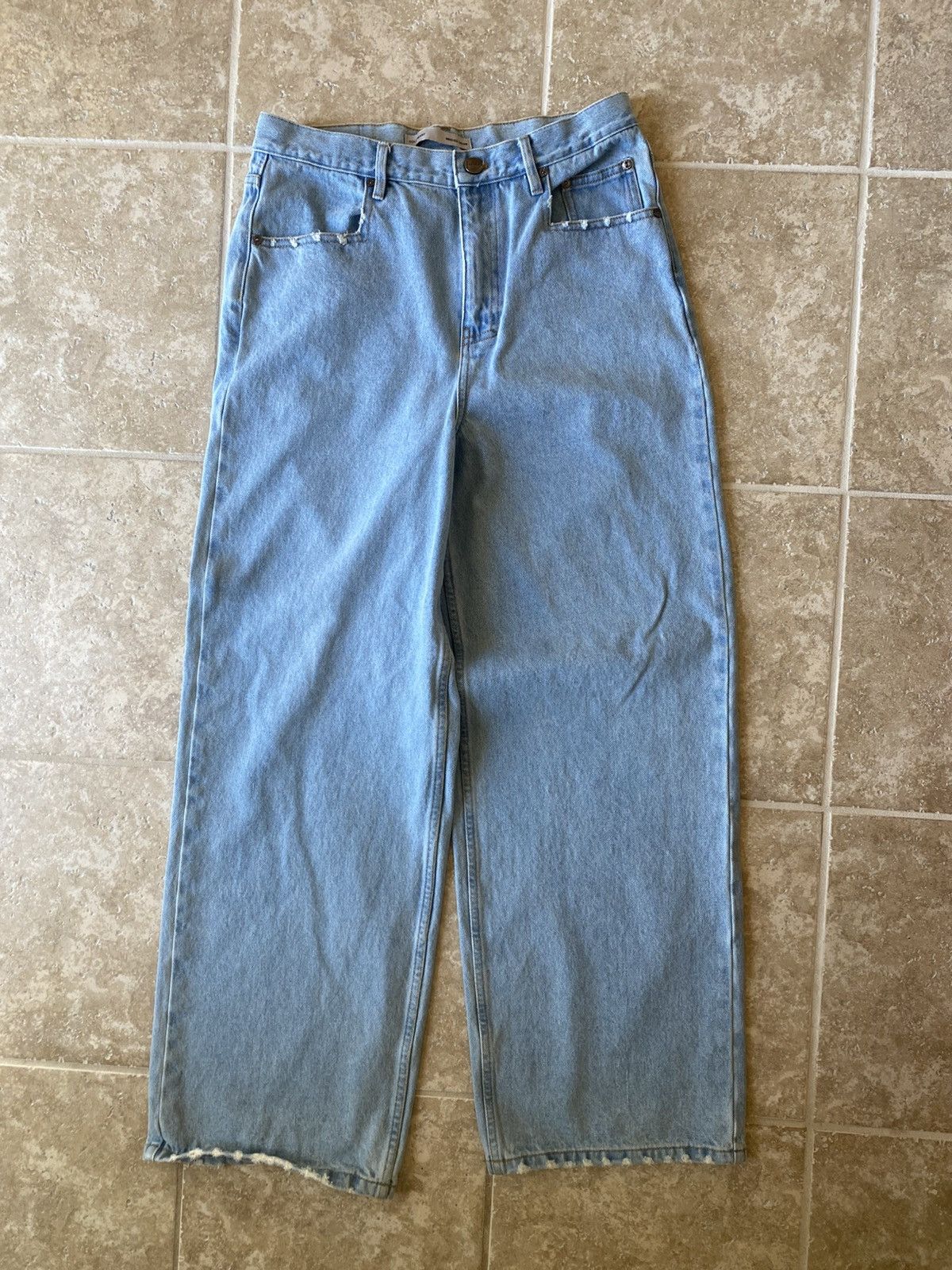 Cole Henry Cole Henry Washed Denim Blue Jeans Mens 32 Size US 32 / EU 48 - 1 Thumbnail