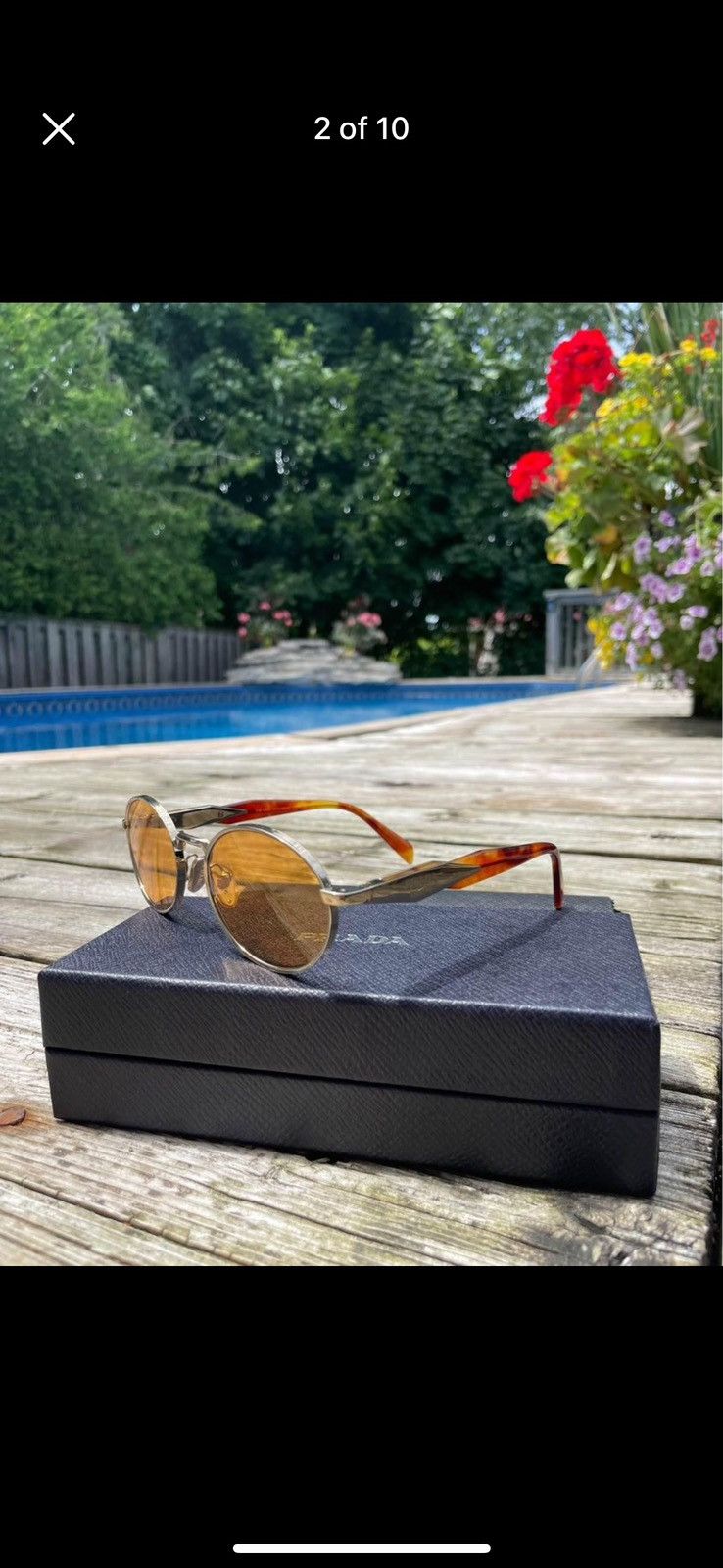 Prada PRADA SUNGLASSES - SPR 65Z Size ONE SIZE - 2 Thumbnail