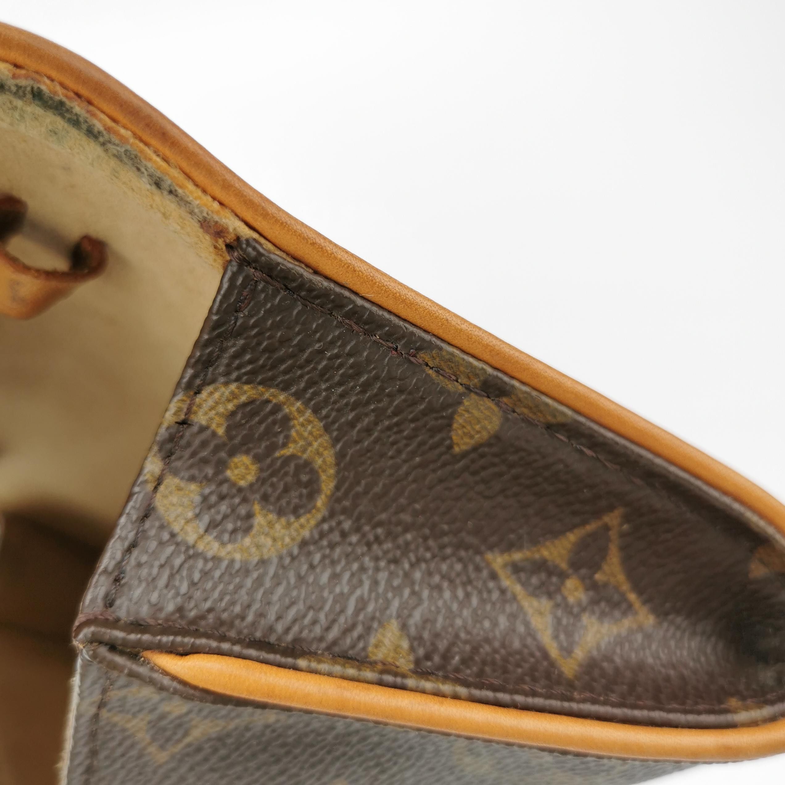 Louis Vuitton Louis Vuitton (LV) Twin Vegetable Tanned Leather Monogram P Size ONE SIZE - 7 Thumbnail