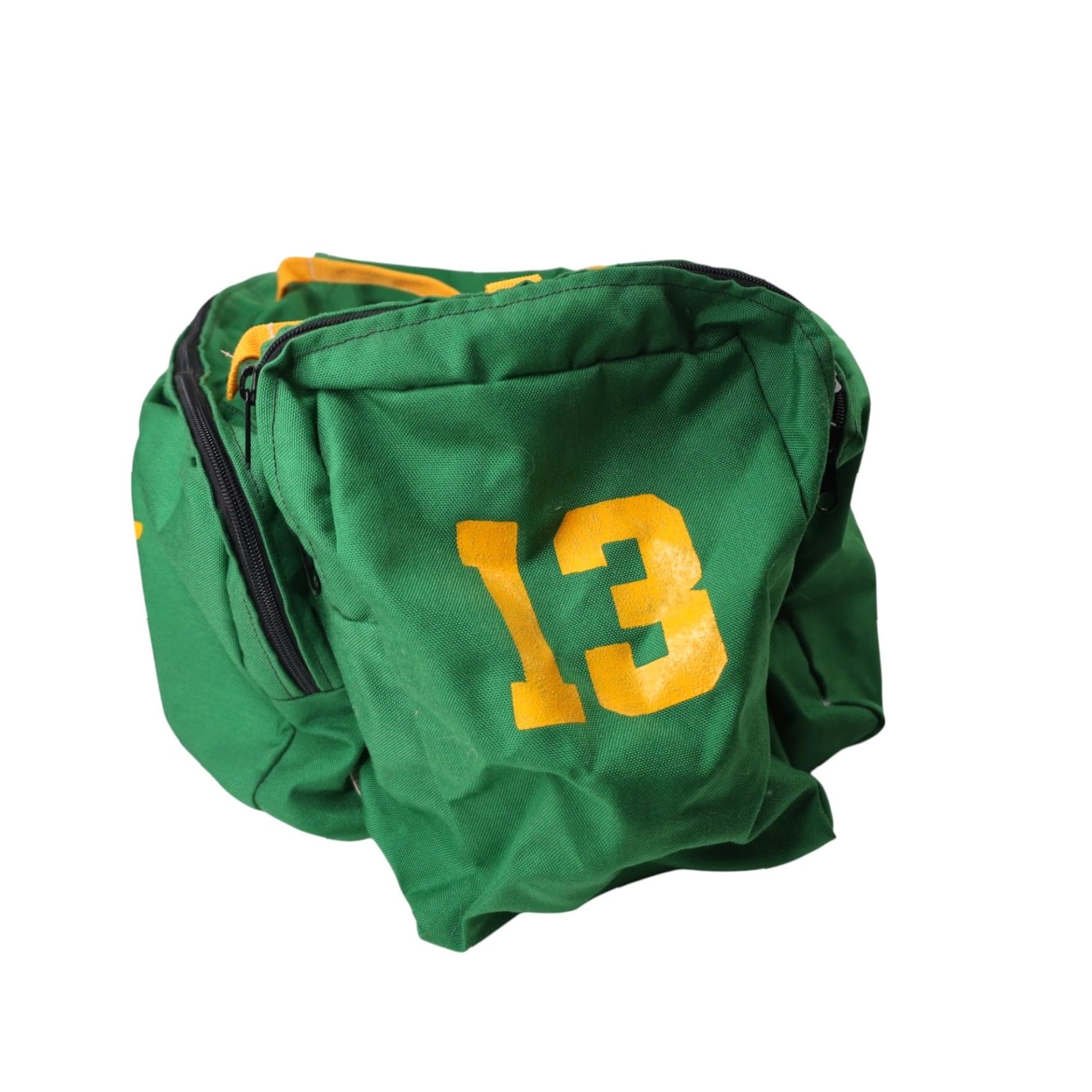Vintage VINTAGE University of Oregon Ducks Volleyball Duffle Bag Green Nylon Unisex Adults 23" Bag Size ONE SIZE - 3 Thumbnail