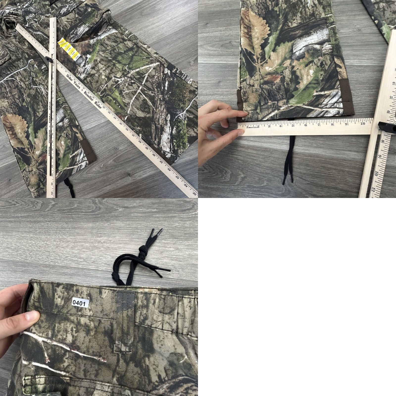 Vintage VINTAGE Mossy Oak Cargo Pants Mens Large 38x32 Camouflage Green Baggy 90s Grunge Y2K Outdoors Men Size US 38 / EU 54 - 8 Thumbnail