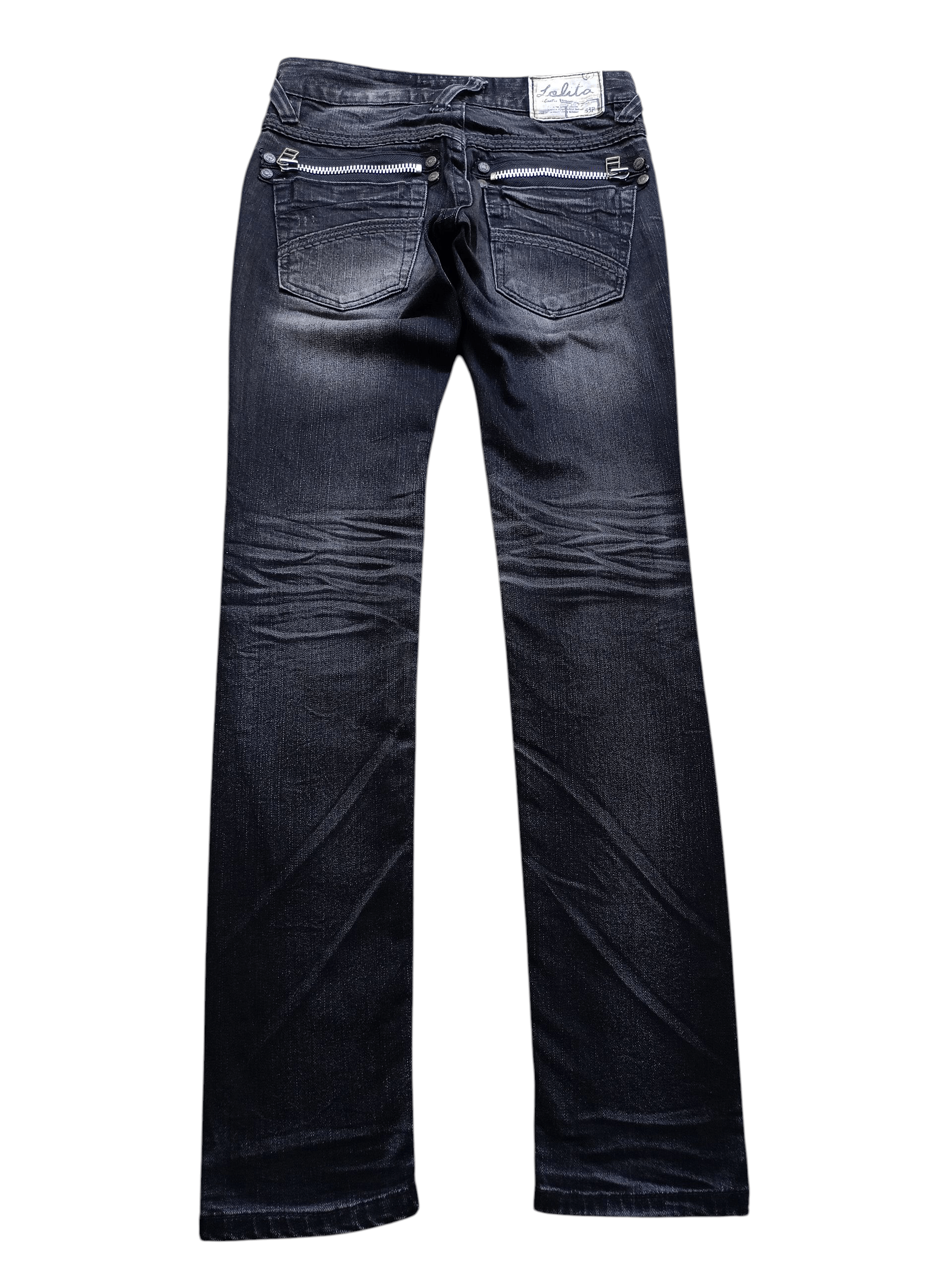Japanese Brand 2000s Lolita Jeans Skinny Pants Size 28" / US 6 / IT 42 - 2 Thumbnail