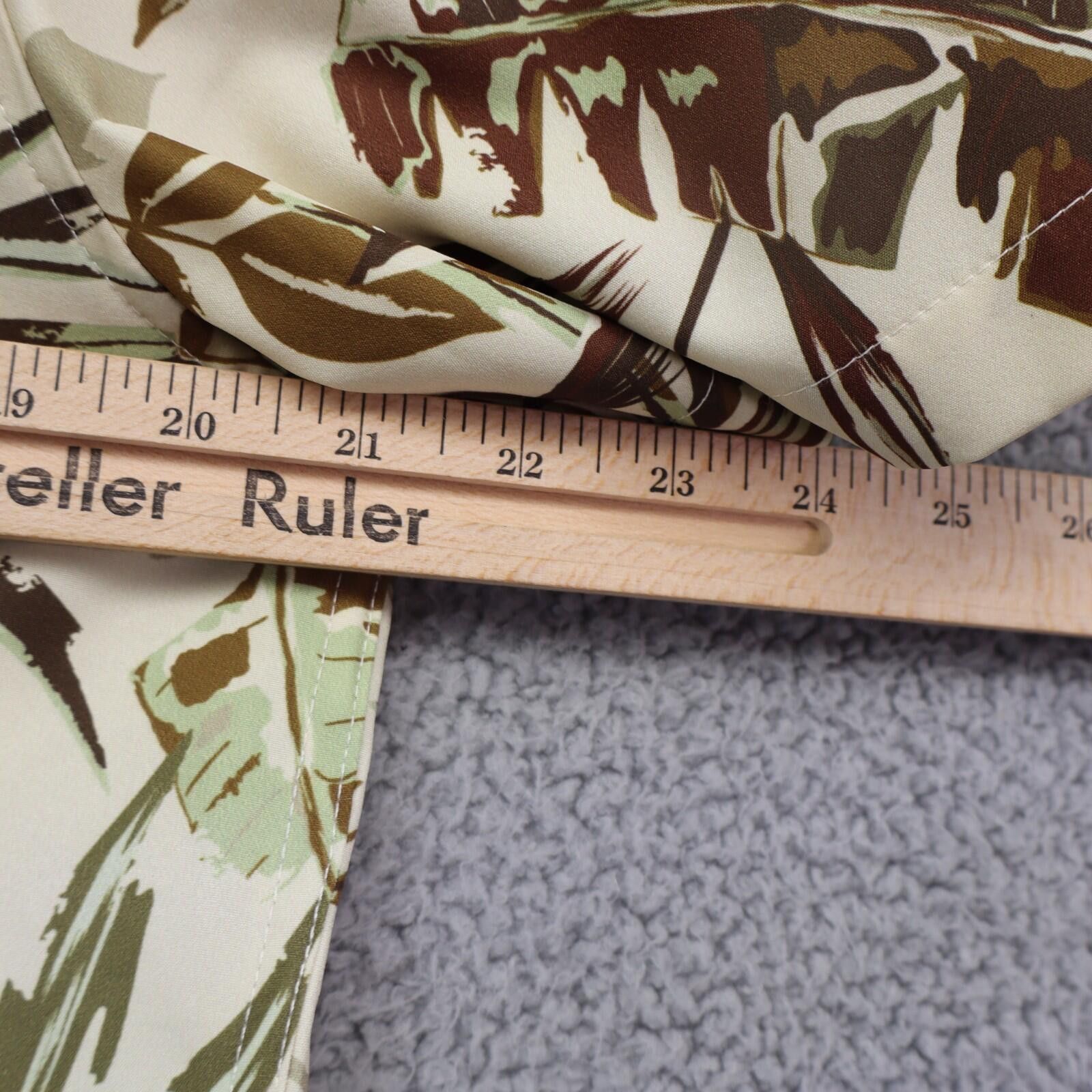 Other PROJEK RAW Button Men Medium Shirt Floral MSRP $79.00 Size US M / EU 48-50 / 2 - 3 Thumbnail
