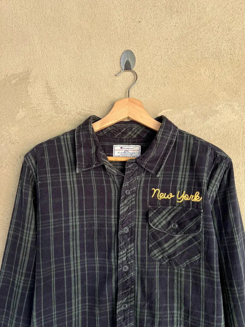Champion Champion Plaid Tartan Flannel Shirt Size US M / EU 48-50 / 2 - 3 Thumbnail