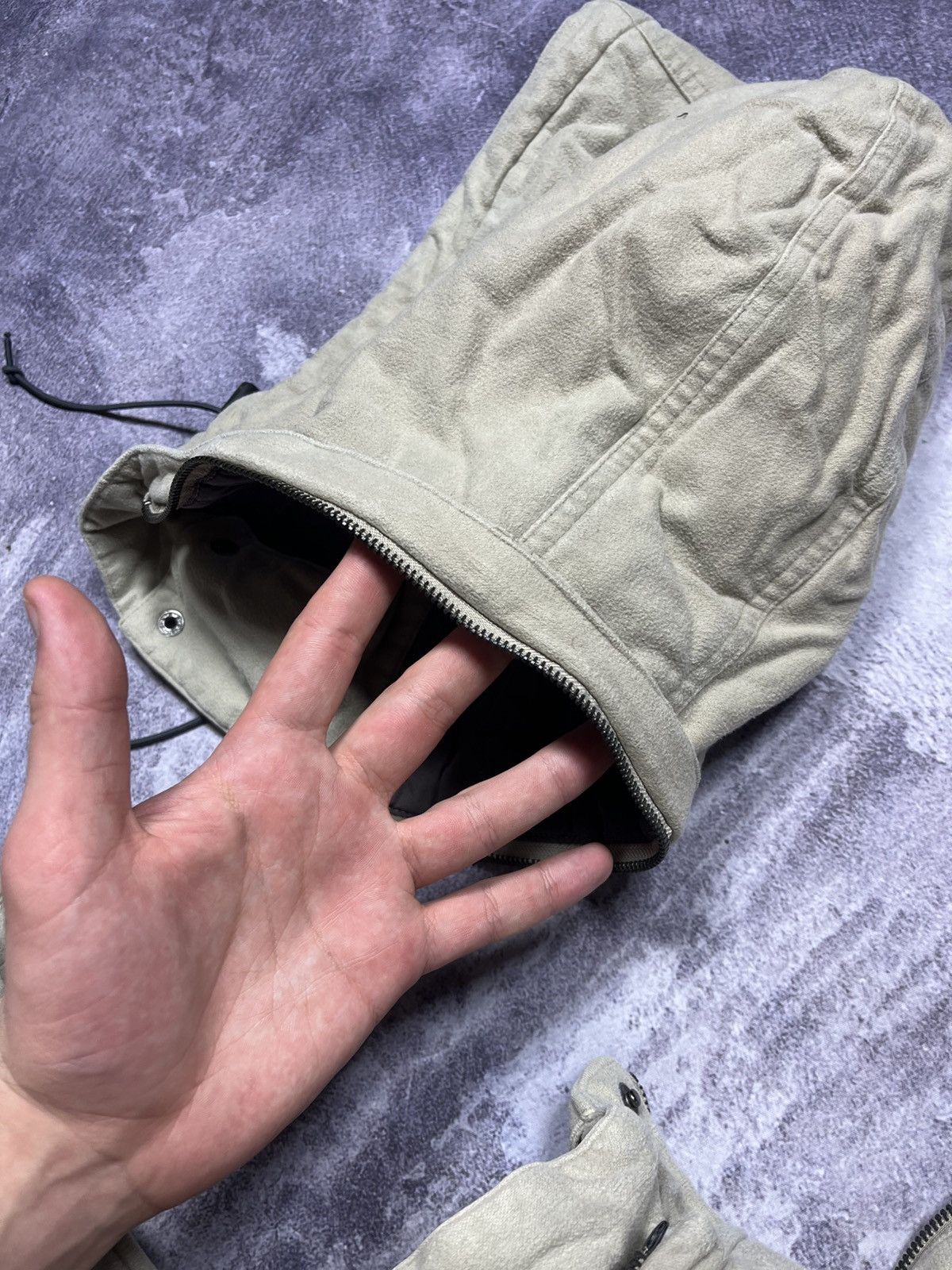 Yves Saint Laurent Yves Saint Laurent YSL Vintage jacket beige hood Parka Size US L / EU 52-54 / 3 - 18 Thumbnail