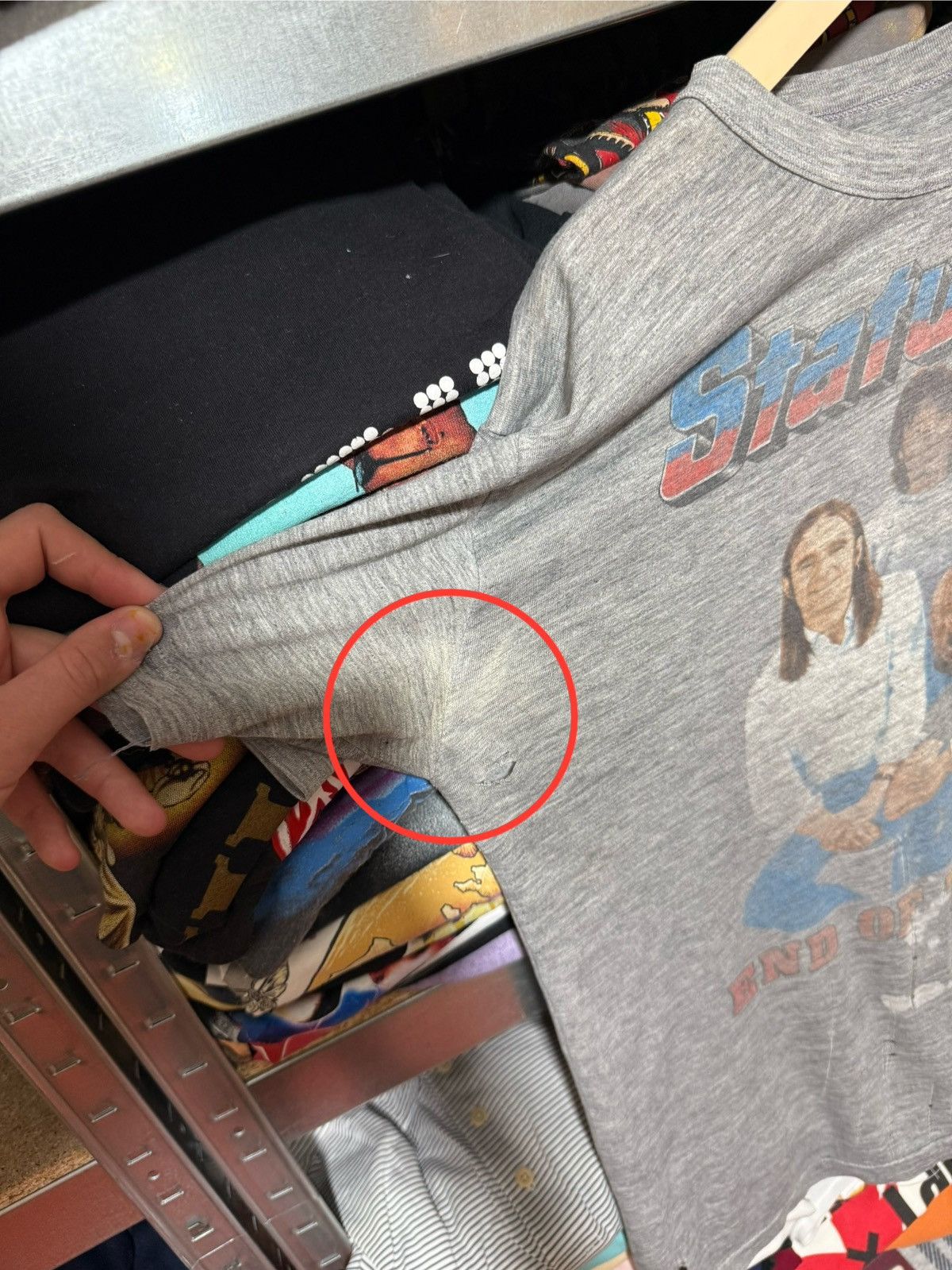 Band Tees × Vintage Vintage Status Quo End Of The Road Tour 1984 T-Shirt Y2K Size US L / EU 52-54 / 3 - 13 Thumbnail