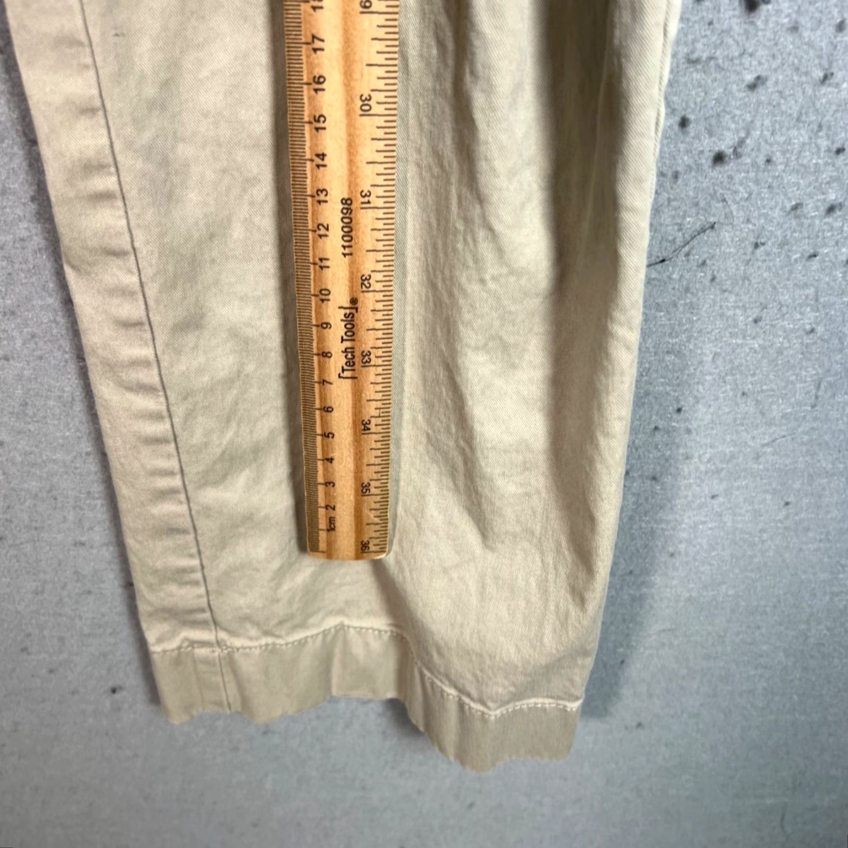 J.Crew J. Crew Mens Chino Pants Straight Leg Khaki Beige 34 Flat Front Stretch Casual Trousers Adult Mens 34 Size US 34 / EU 50 - 7 Thumbnail