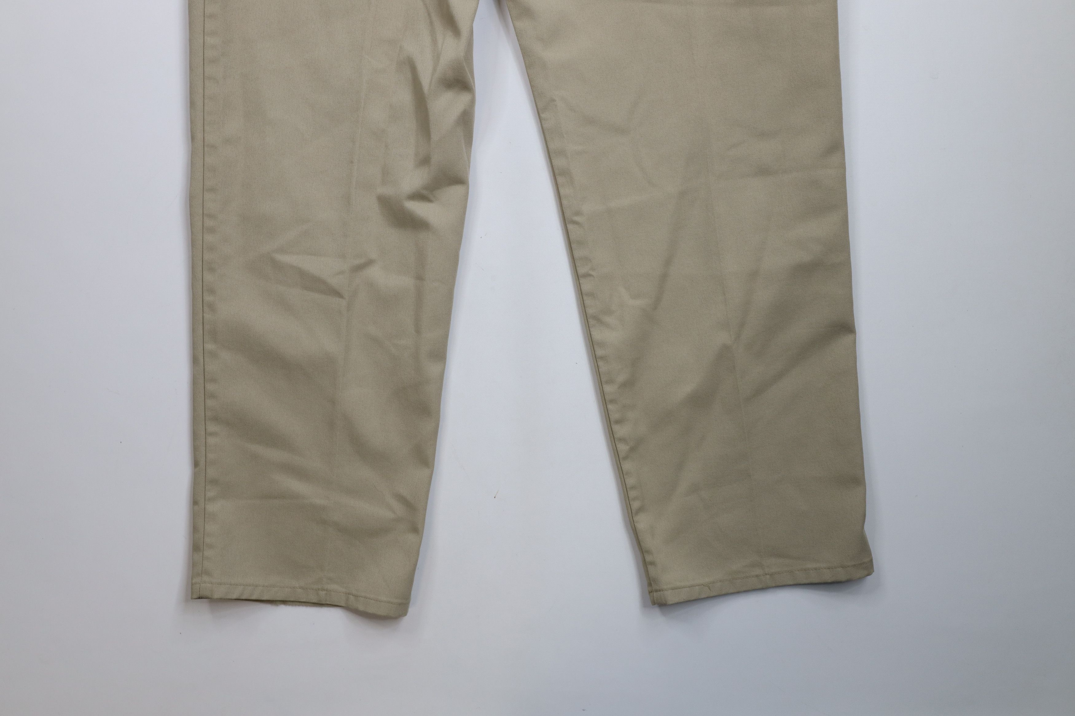 Dickies × Vintage Vintage 90s Dickies Mechanic Wide Leg Chino Pants USA Size US 38 / EU 54 - 10 Thumbnail