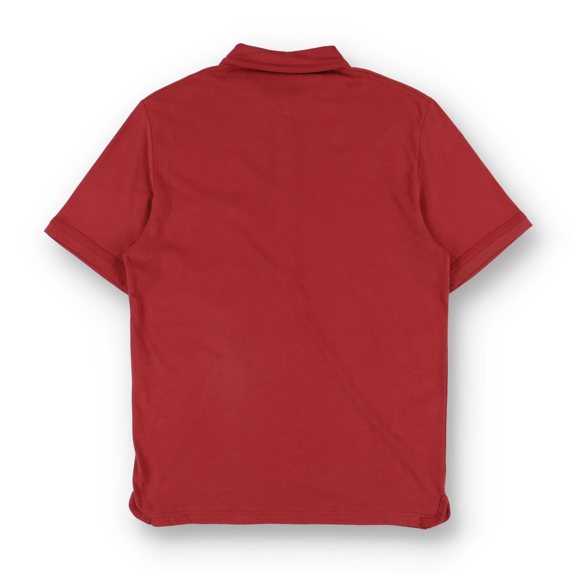 Ermenegildo Zegna Red Cotton Polo Size US S / EU 44-46 / 1 - 4 Thumbnail