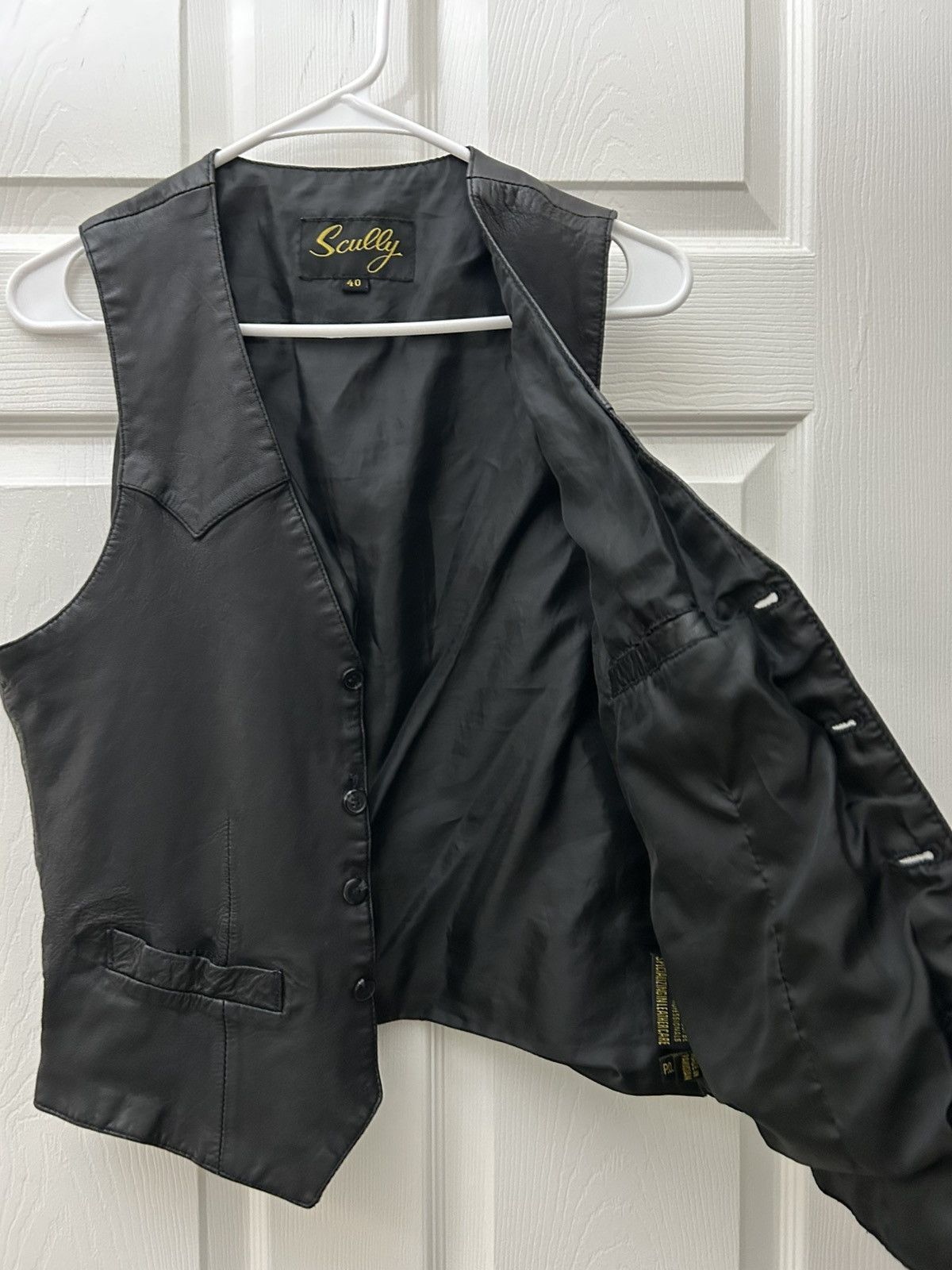 Scully Leather Scully Western Vest Size US XXS / EU 40 - 4 Thumbnail