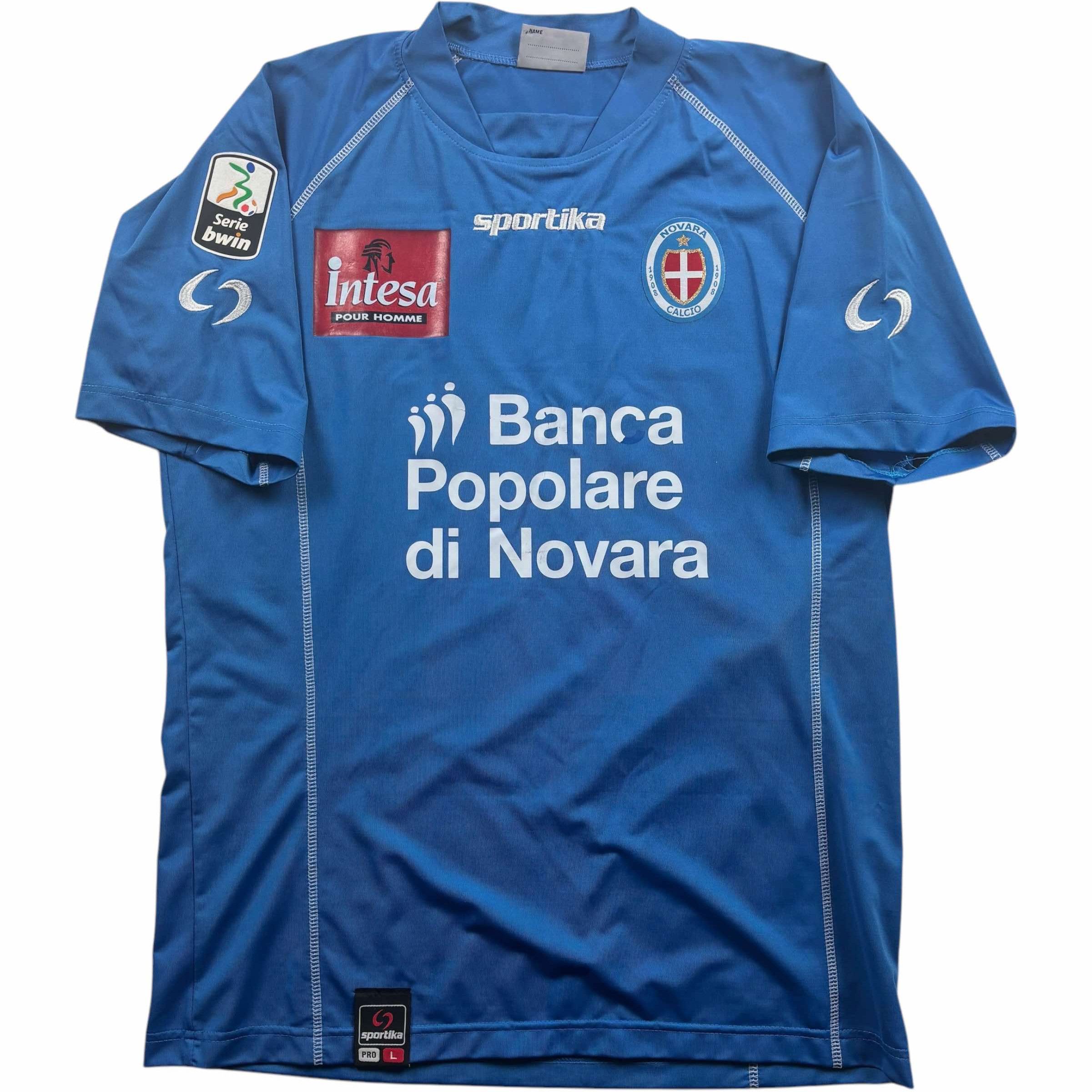 Other MATCH WORN Novara 2010-11 Sportika Rubino football jersey Size US L / EU 52-54 / 3 - 2 Thumbnail