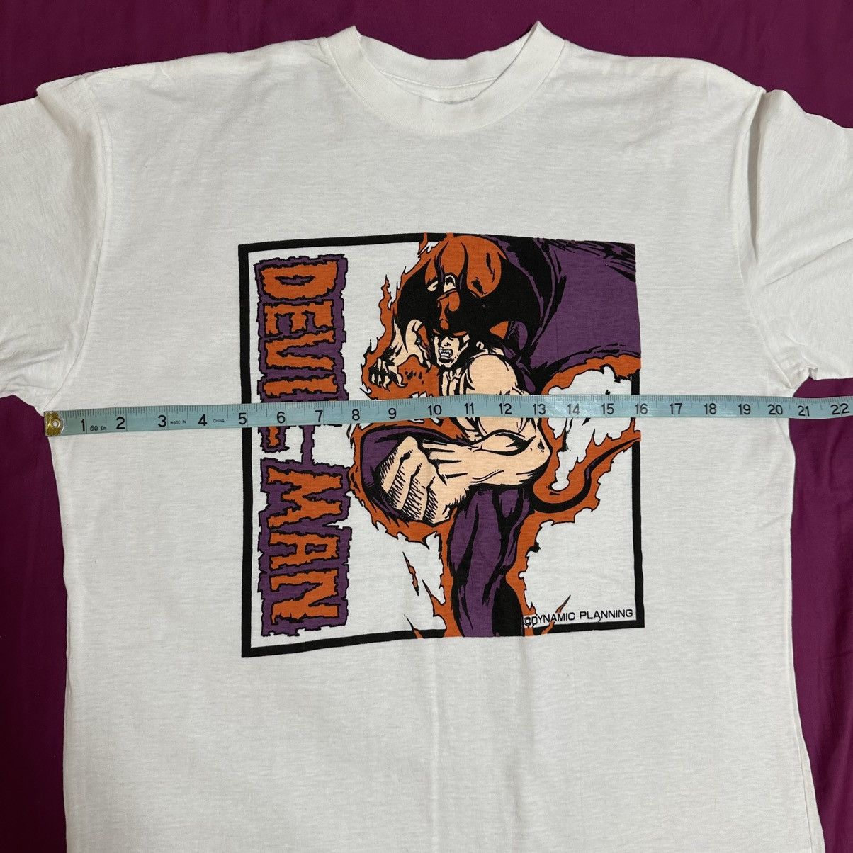 Vintage Vintage Devilman Anime T Shirt Large Banpresto Size US L / EU 52-54 / 3 - 5 Thumbnail