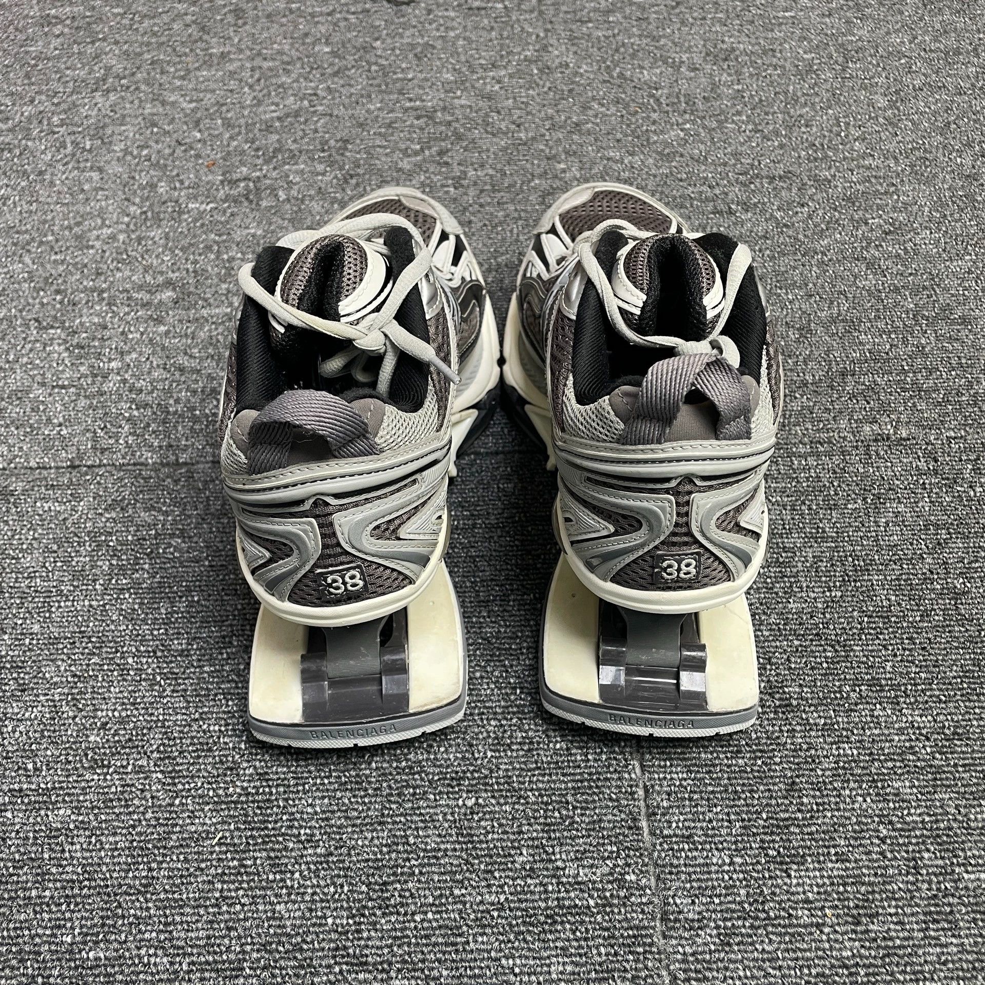 Balenciaga Balenciaga X-Pander Women's Gray 38 Size US 7.5 / IT 37.5 - 3 Thumbnail