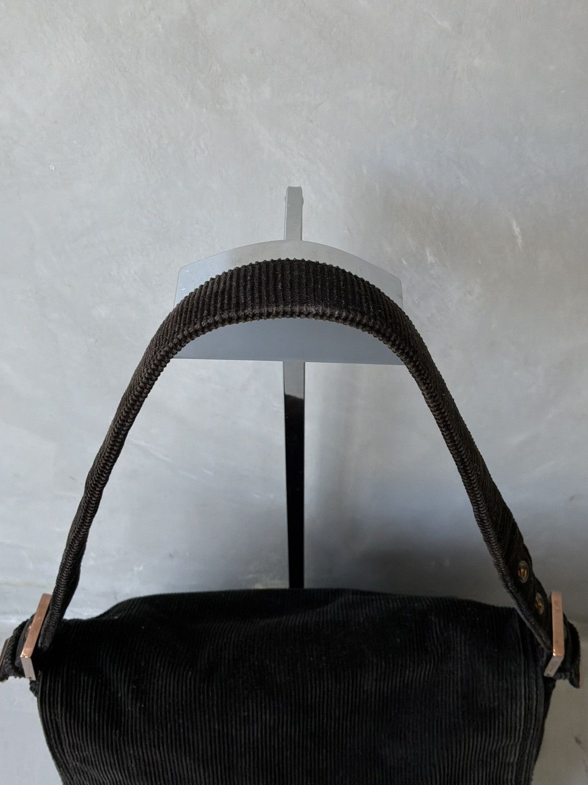 Fendi 2000s Fendi - Curdoroy on Copper Hardware Mamma Baguette Bag Size ONE SIZE - 8 Thumbnail