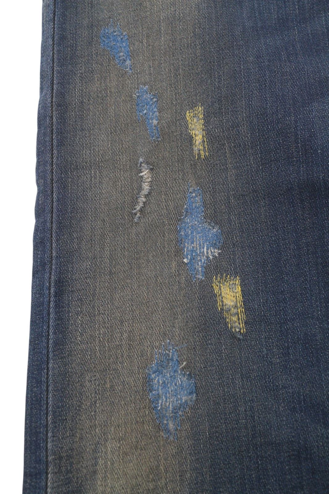 Diesel KROOLEY-X-T 0870Z W28 Blue Faded Slim Jogg Jeans 89059 Size US 28 / EU 44 - 7 Thumbnail