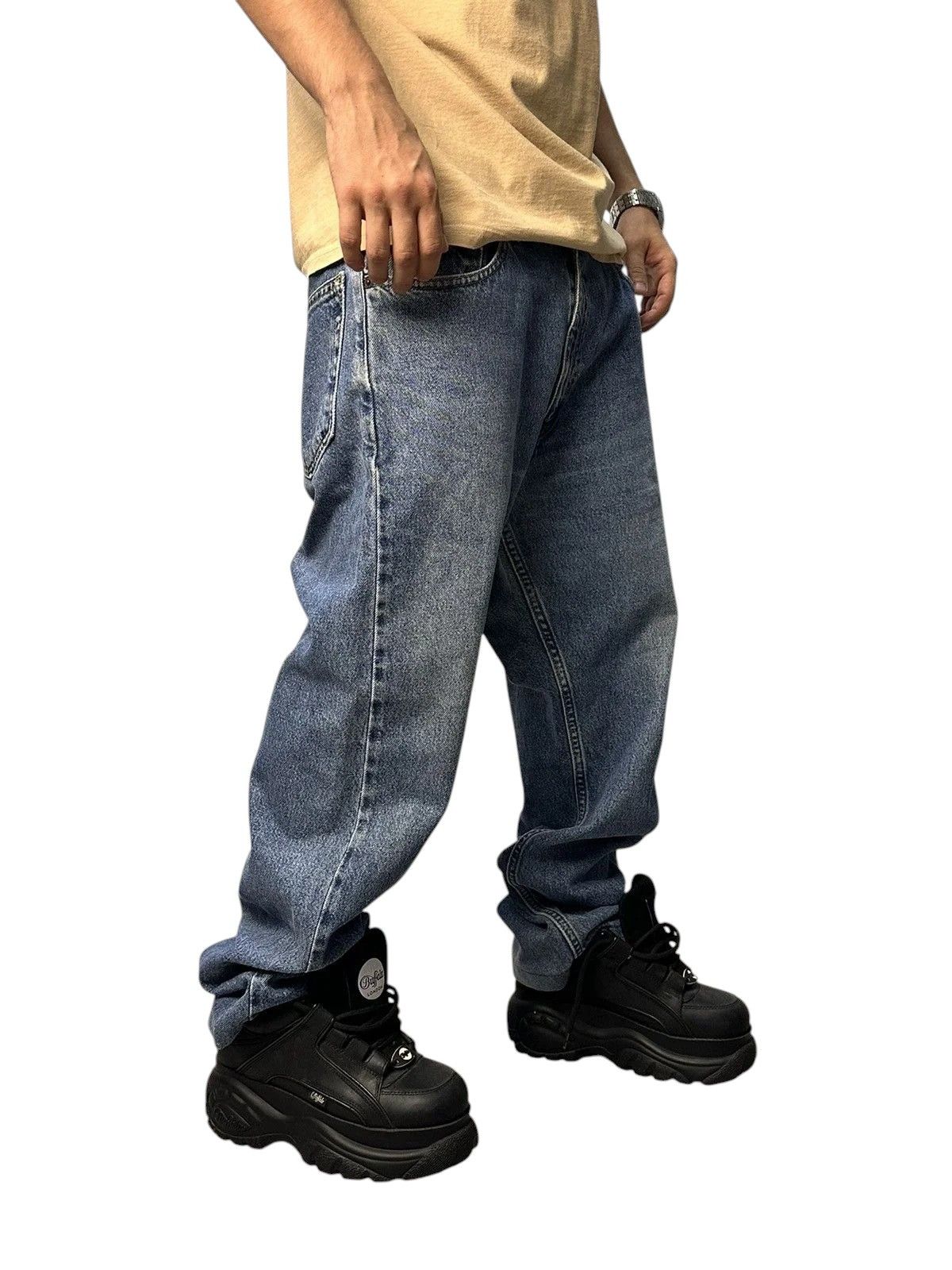 Levi's Levi’s Vintage Blue Denim Silver Tab Y2K USA Pants 36 Size US 36 / EU 52 - 2 Thumbnail