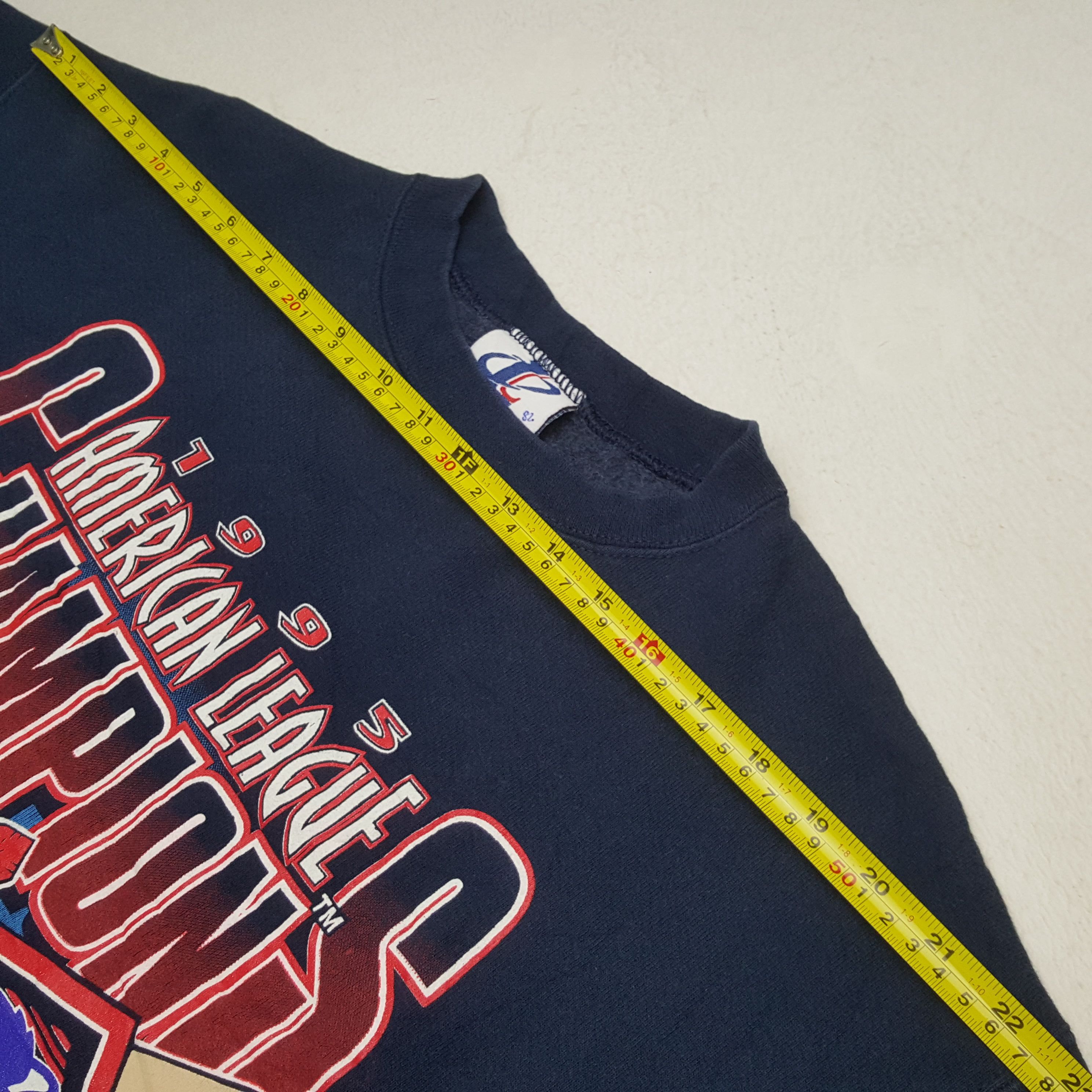 MLB Vintage Champion Indians American League Sweatshirt RR6 Size US L / EU 52-54 / 3 - 6 Thumbnail