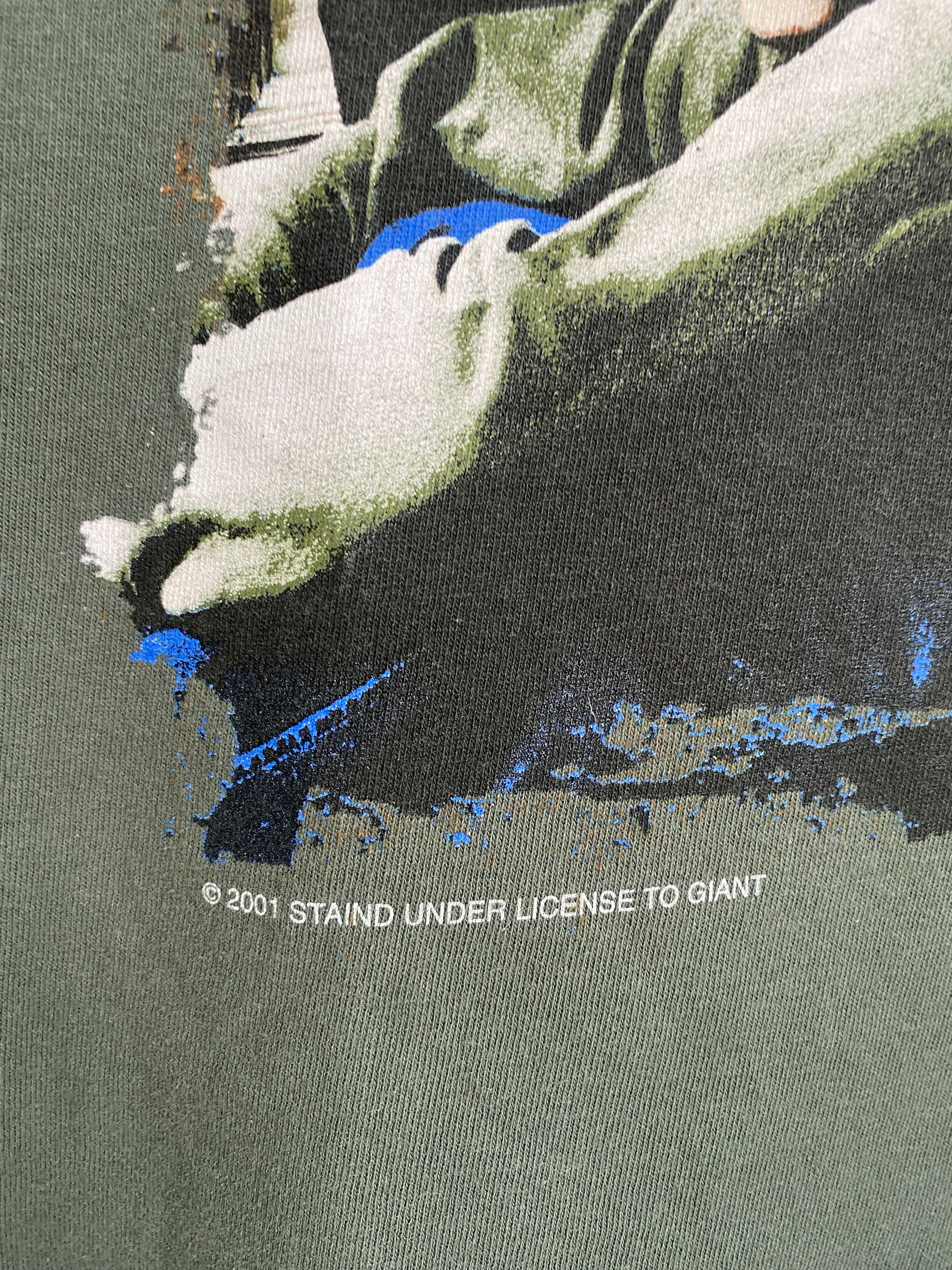 Band Tees × Vintage Vintage 2001 Staind break the cycle t-shirt Size US XL / EU 56 / 4 - 3 Thumbnail