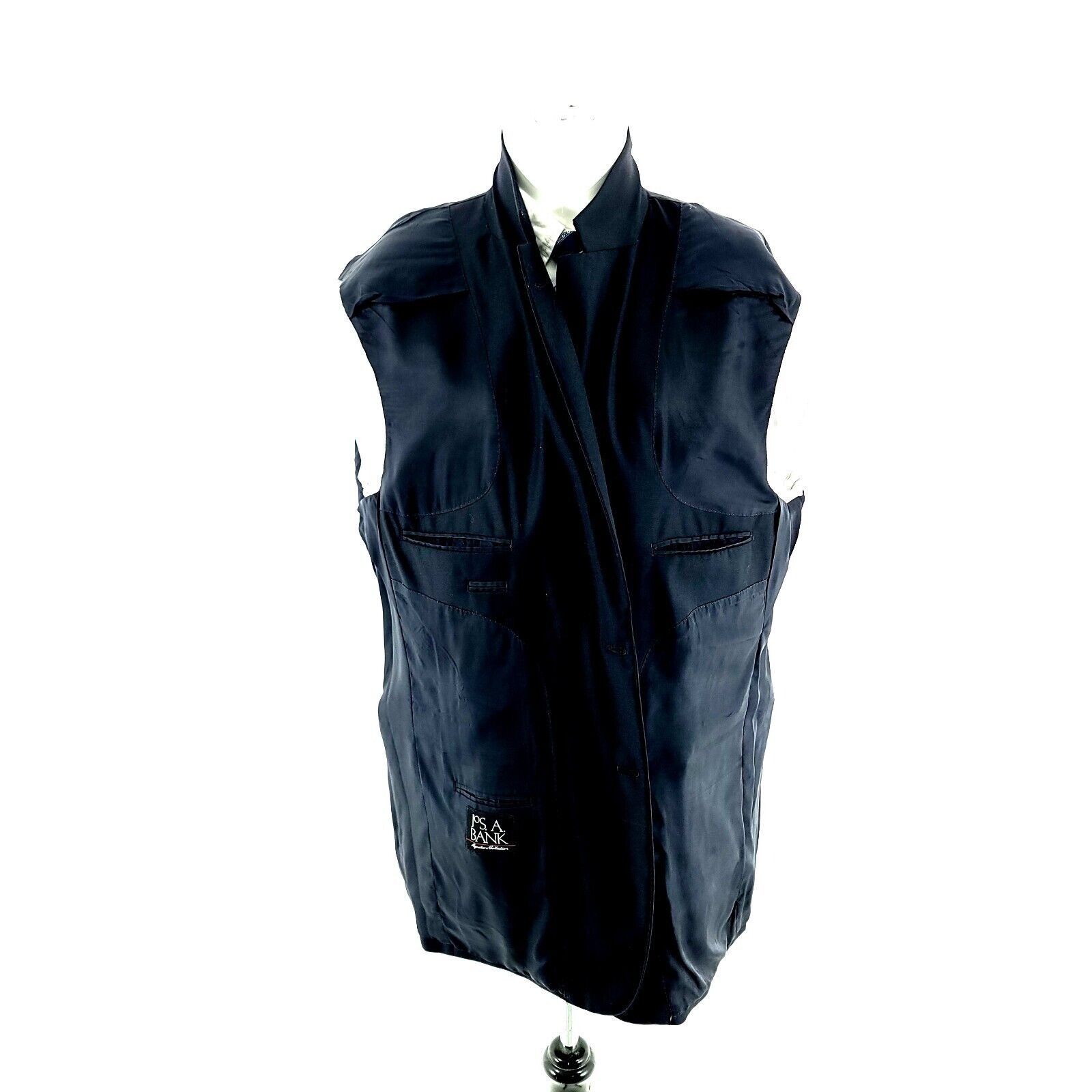 Jos. A. Bank Jos A Bank Signature Collection Wool 2 Gold Button Blazer 44 Size 44L - 10 Thumbnail