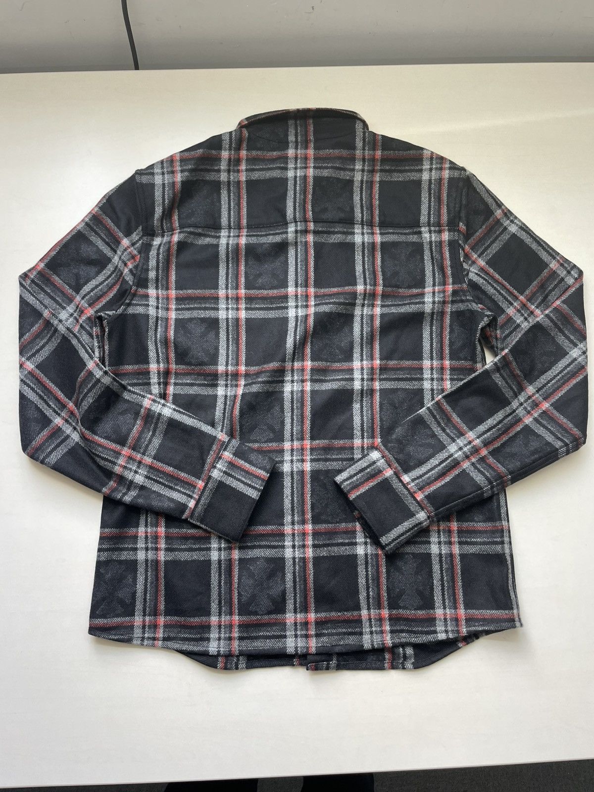 Chrome Hearts Chrome Hearts Gas Station Plaid Cashmere Cross Patch Shirt Size US S / EU 44-46 / 1 - 4 Thumbnail