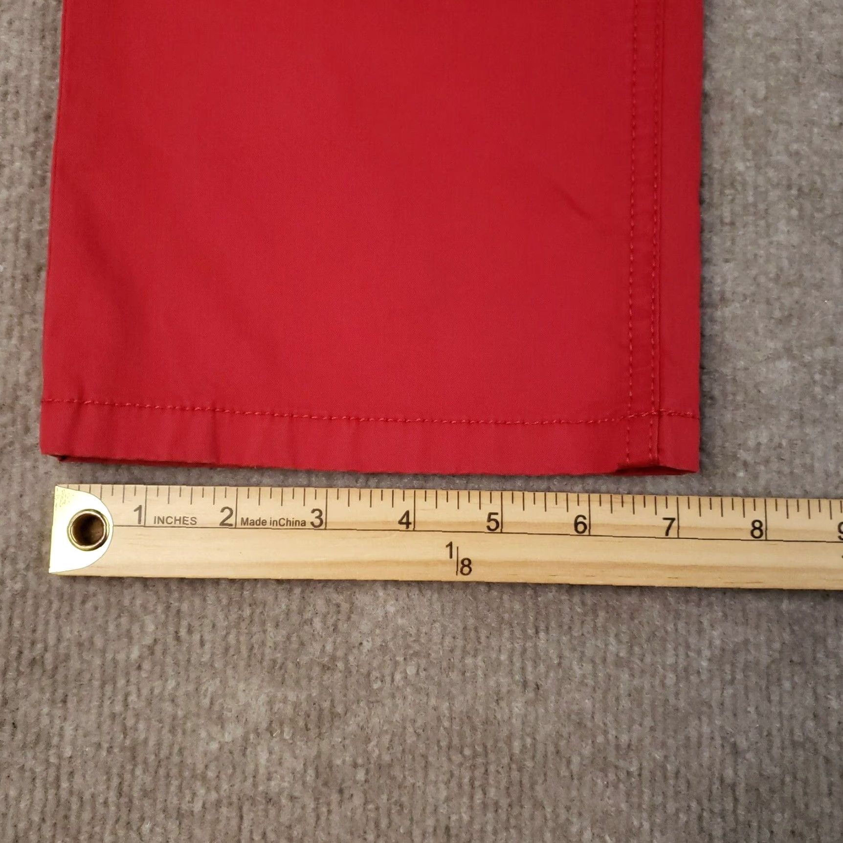 Vintage Vintage Hiltl Mens Pants Size 31x31 Red Cotton Spandex Chino Straight Casual Size US 31 - 4 Thumbnail