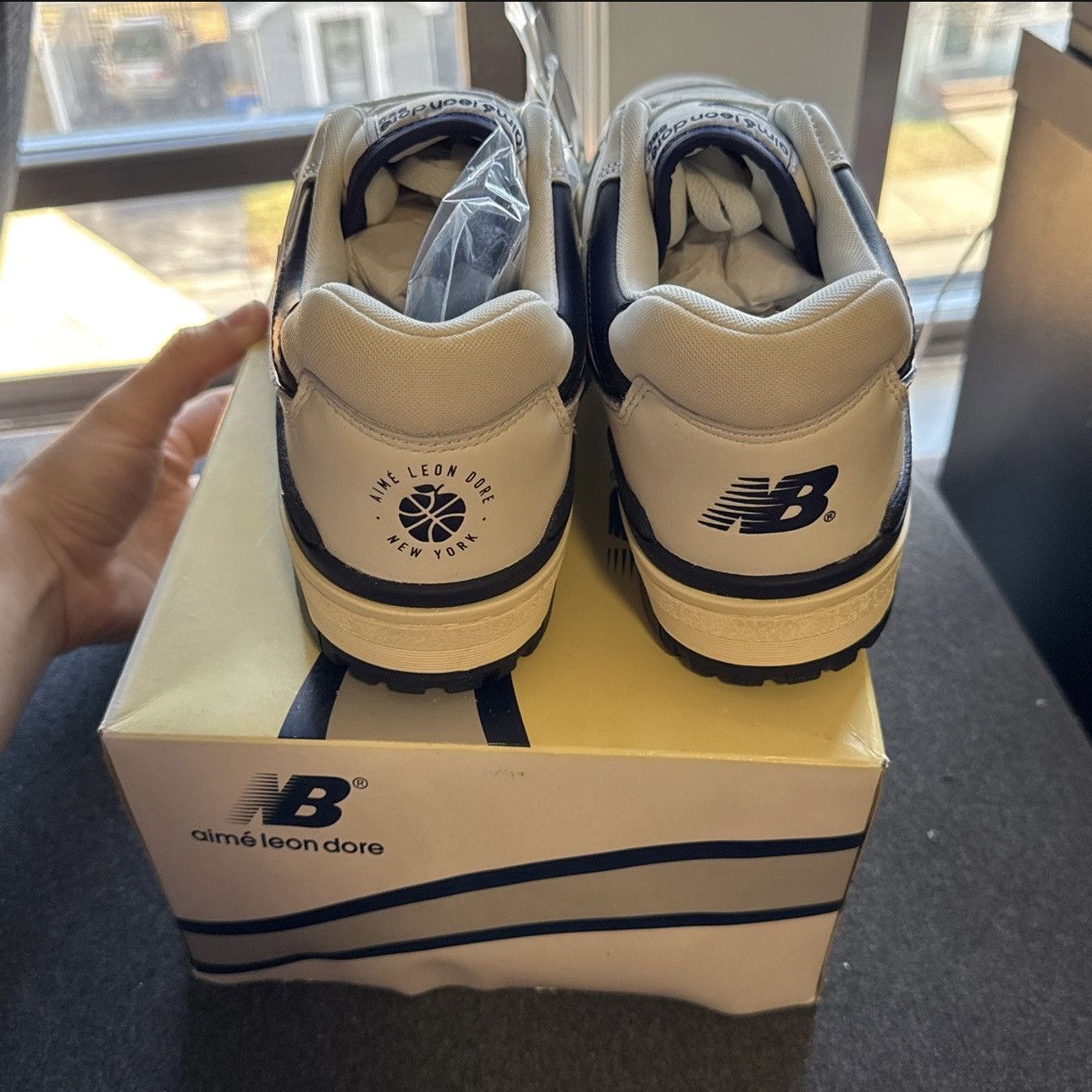 Aime Leon Dore × New Balance New balance 550 Aime León Doré Navy Size US 10 / EU 43 - 4 Thumbnail