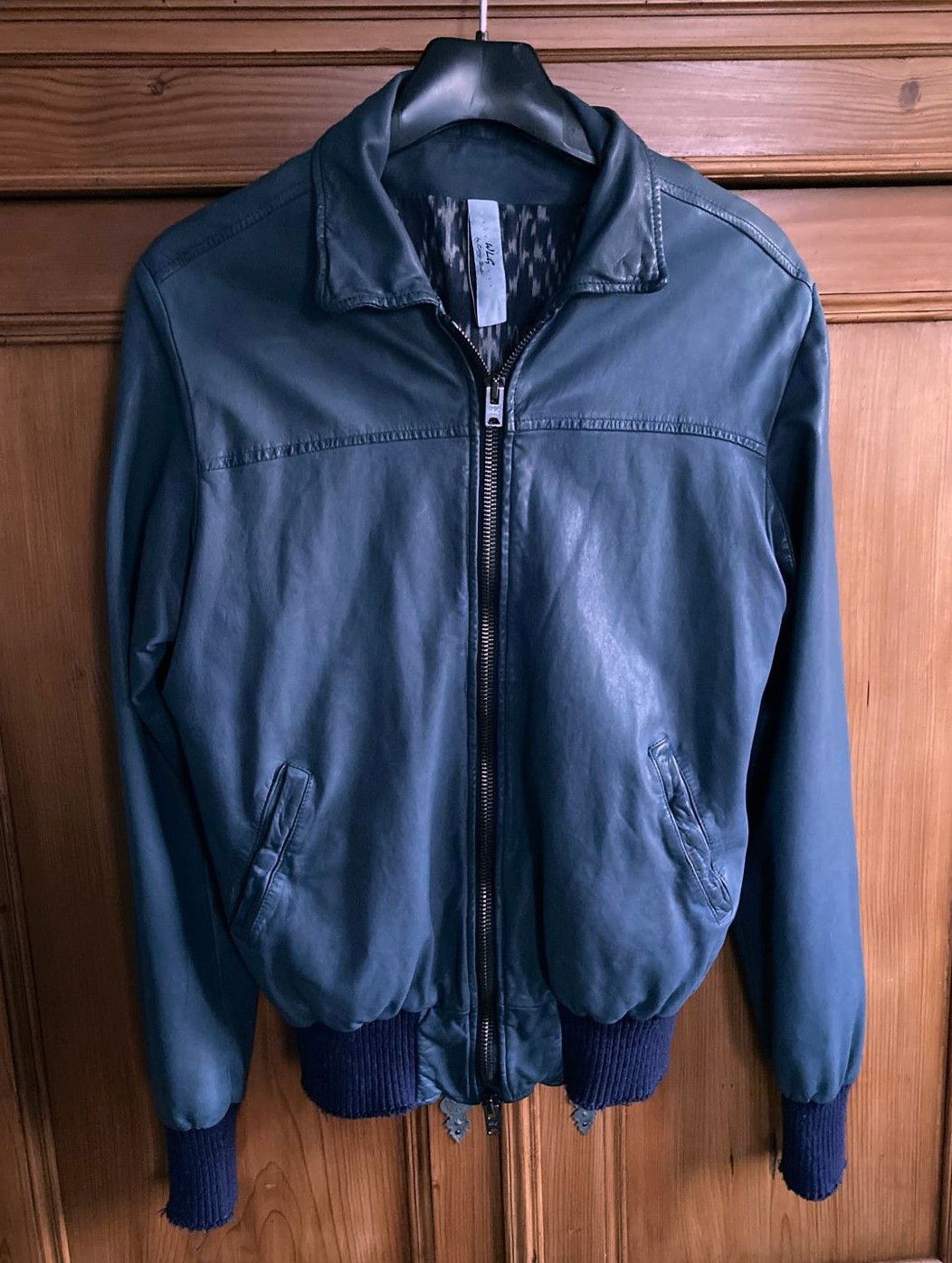 WLG by Giorgio Brato Leather Jacket Size IT52 (48 50)