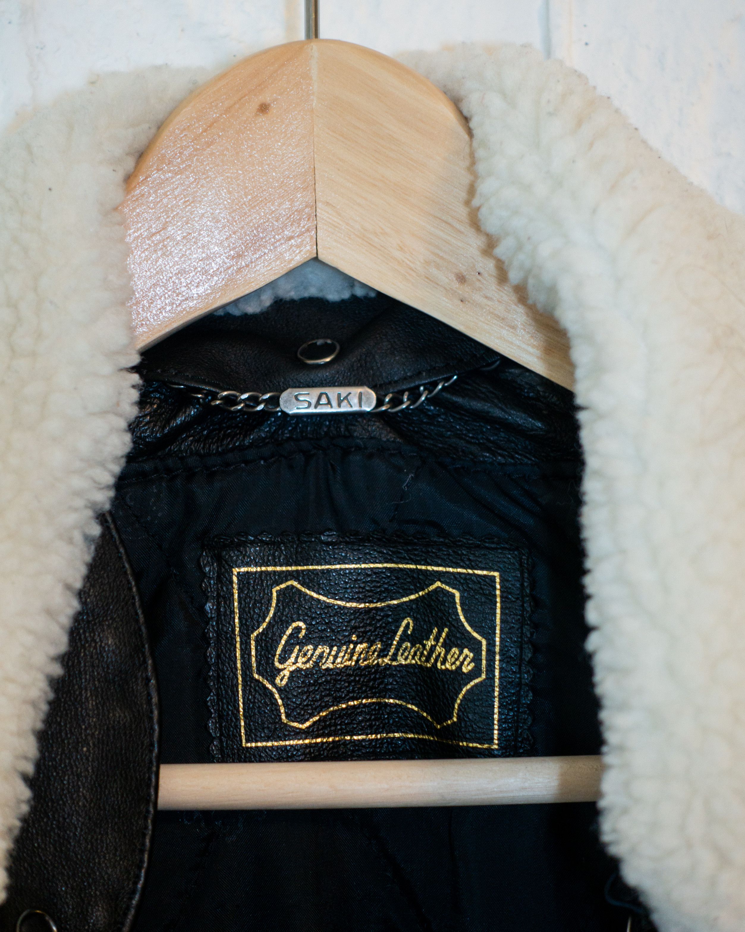 Vintage Saki Leather Jacket M Size US M / EU 48-50 / 2 - 6 Thumbnail