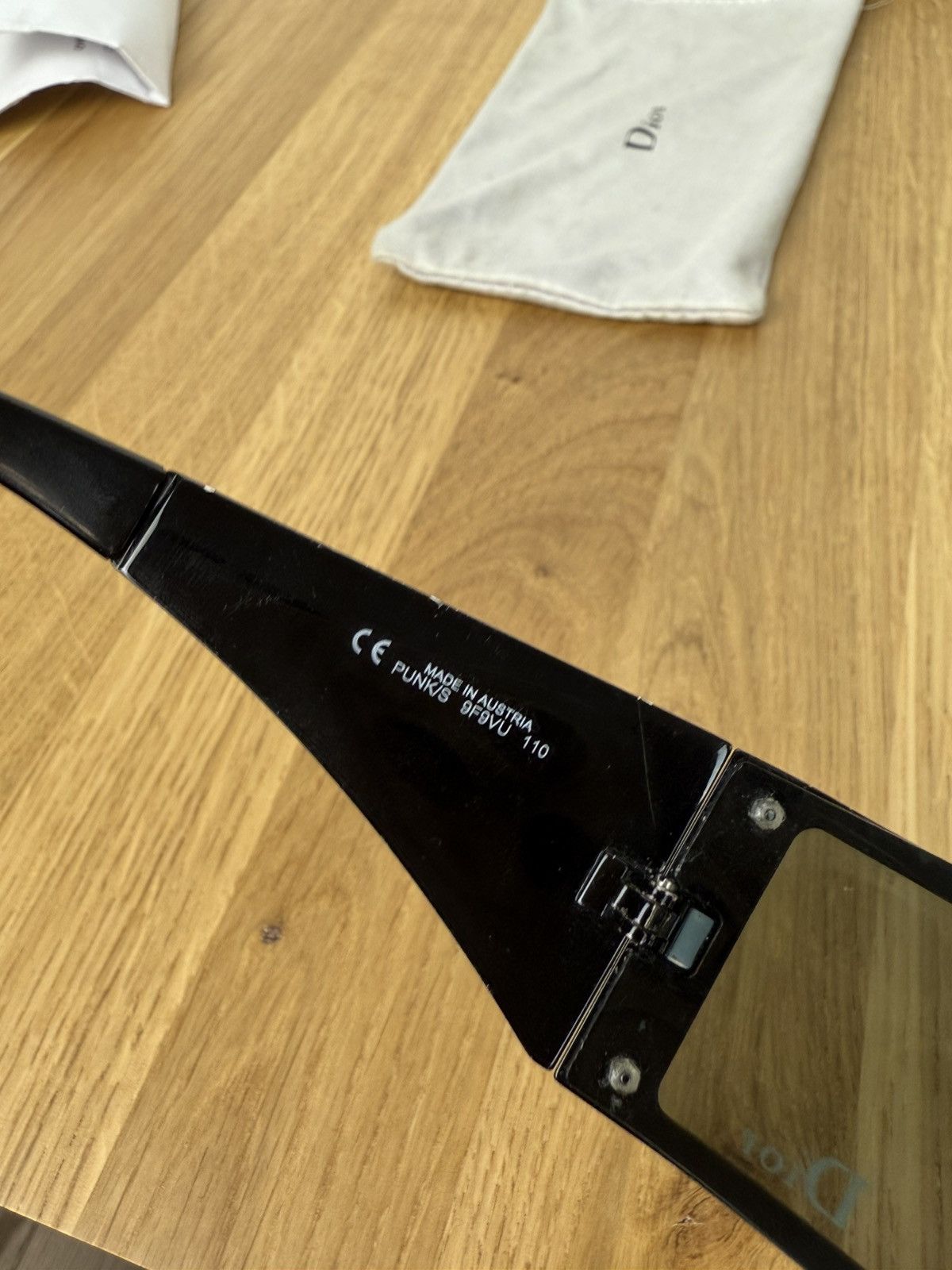 Dior × John Galliano × Vintage Swarovski Crystal PUNK SUNGLASSES Spring 2003 Size ONE SIZE - 14 Thumbnail