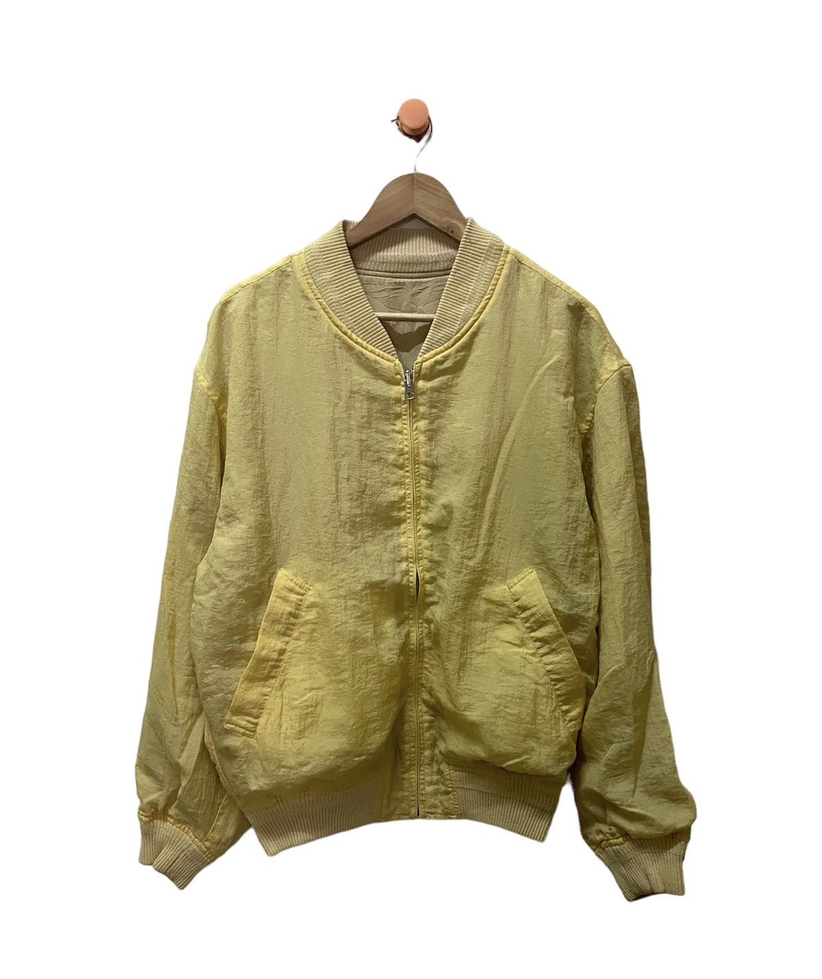 Designer × Japanese Brand Jun Men Embroidery Big Logo Reversible Bomber Jacket Size US XL / EU 56 / 4 - 2 Thumbnail