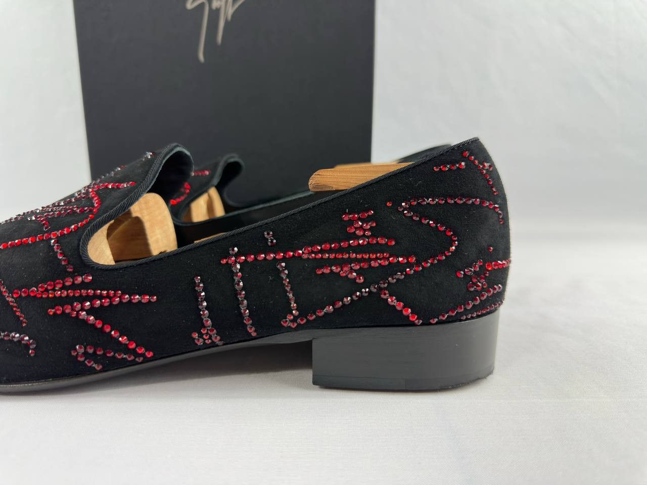 Giuseppe Zanotti Giuseppe Zanotti G-Glam Crystal Logo Loafer Size US 10 / EU 43 - 7 Thumbnail