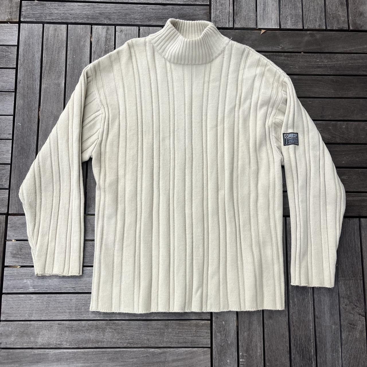 Southpole Men’s Cream Turtleneck Southpole Sweater with Logo Detailing Size US XL / EU 56 / 4 - 1 Thumbnail