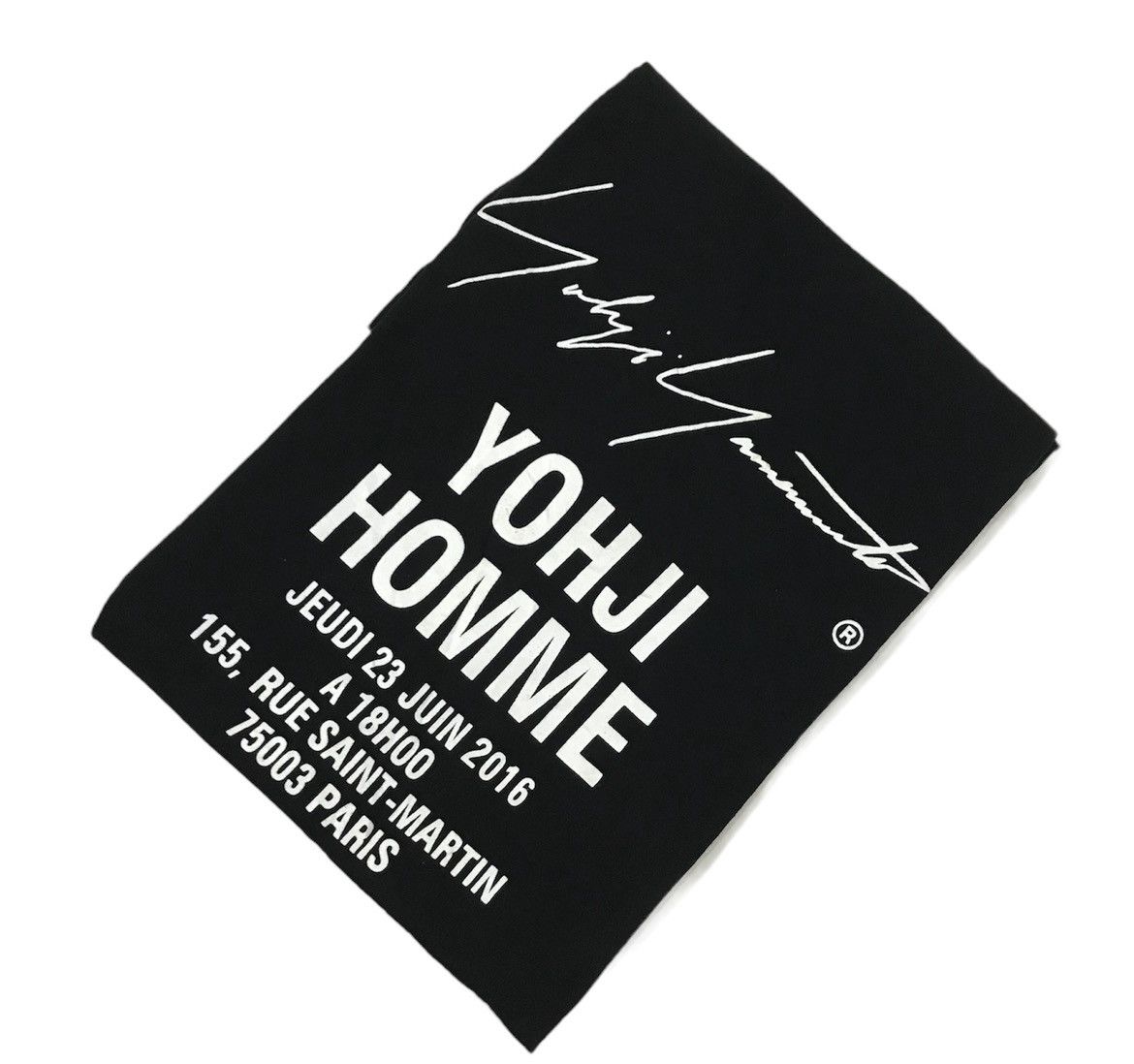 Japanese Brand × Yohji Yamamoto NeW Old Stock‼️Yohji Yamamoto Pour Home Staff Tee Size US L / EU 52-54 / 3 - 3 Thumbnail
