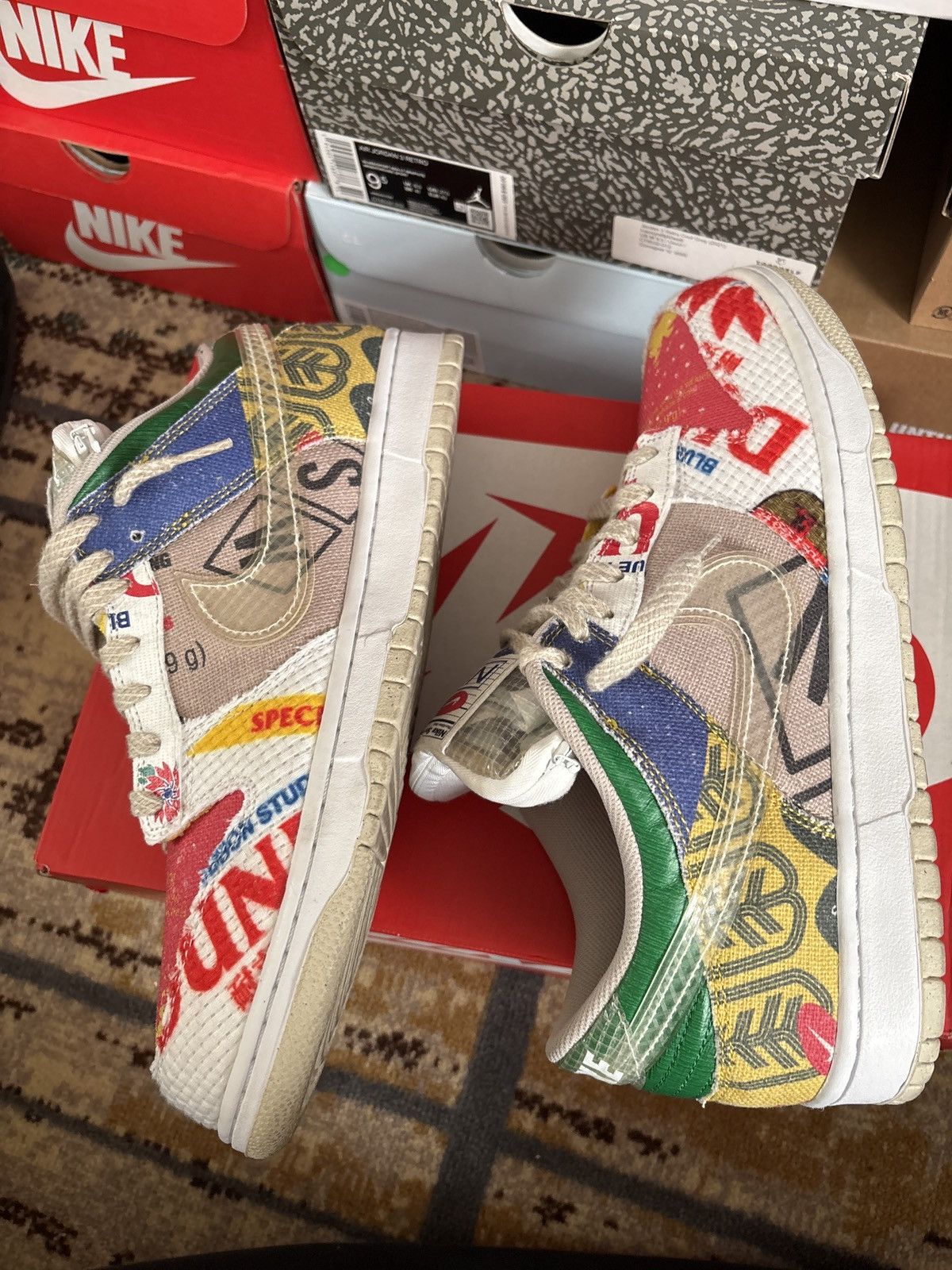 Nike City Market Sb Dunk Size US 9.5 / EU 42-43 - 1 Thumbnail