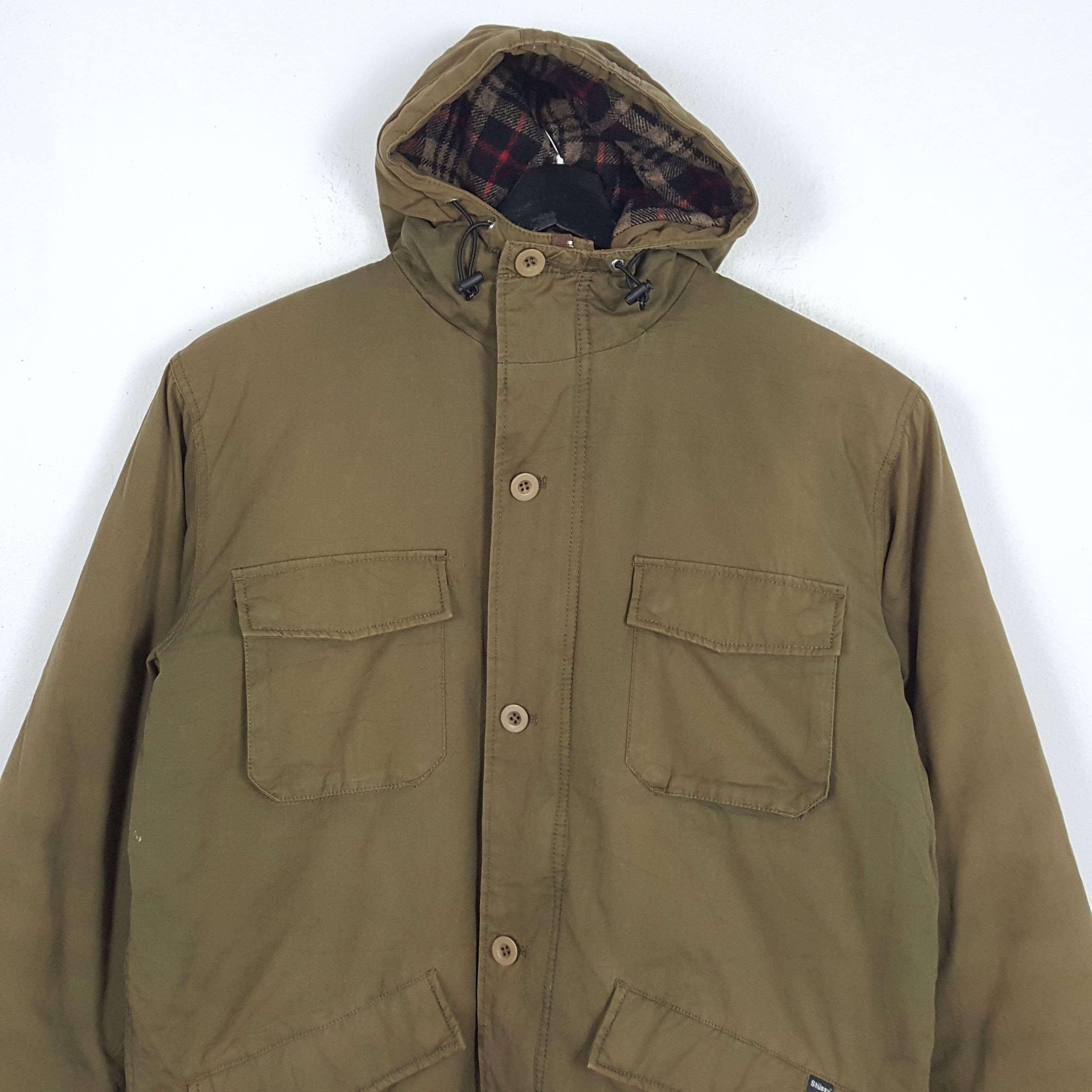Stussy × Vintage STUSSY Streetwear Winter Style Custom Art Jacket Size US L / EU 52-54 / 3 - 4 Thumbnail