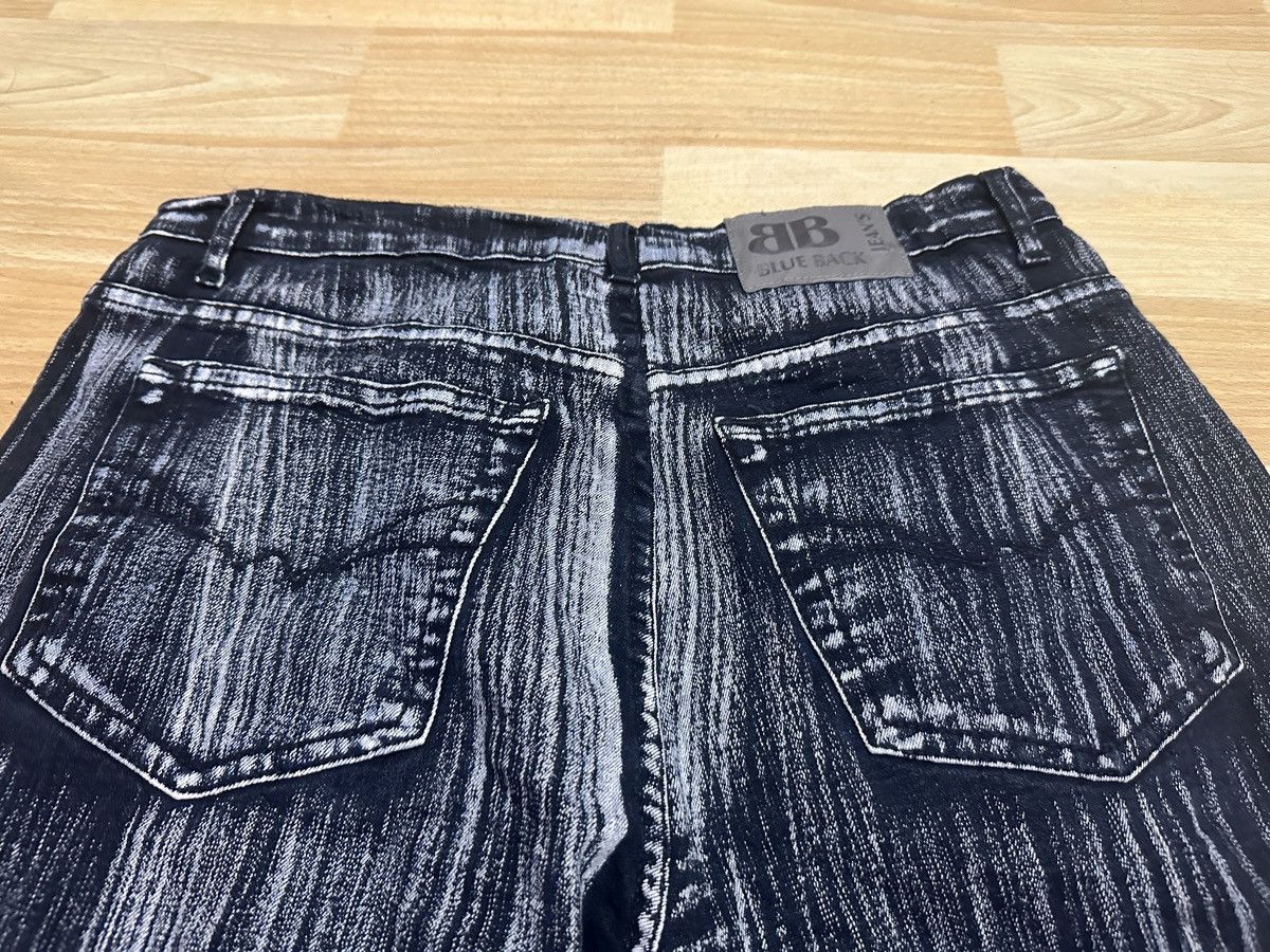 Japanese Brand Rare🔥🔥Striped Stretchable Denim Size US 31 - 18 Thumbnail