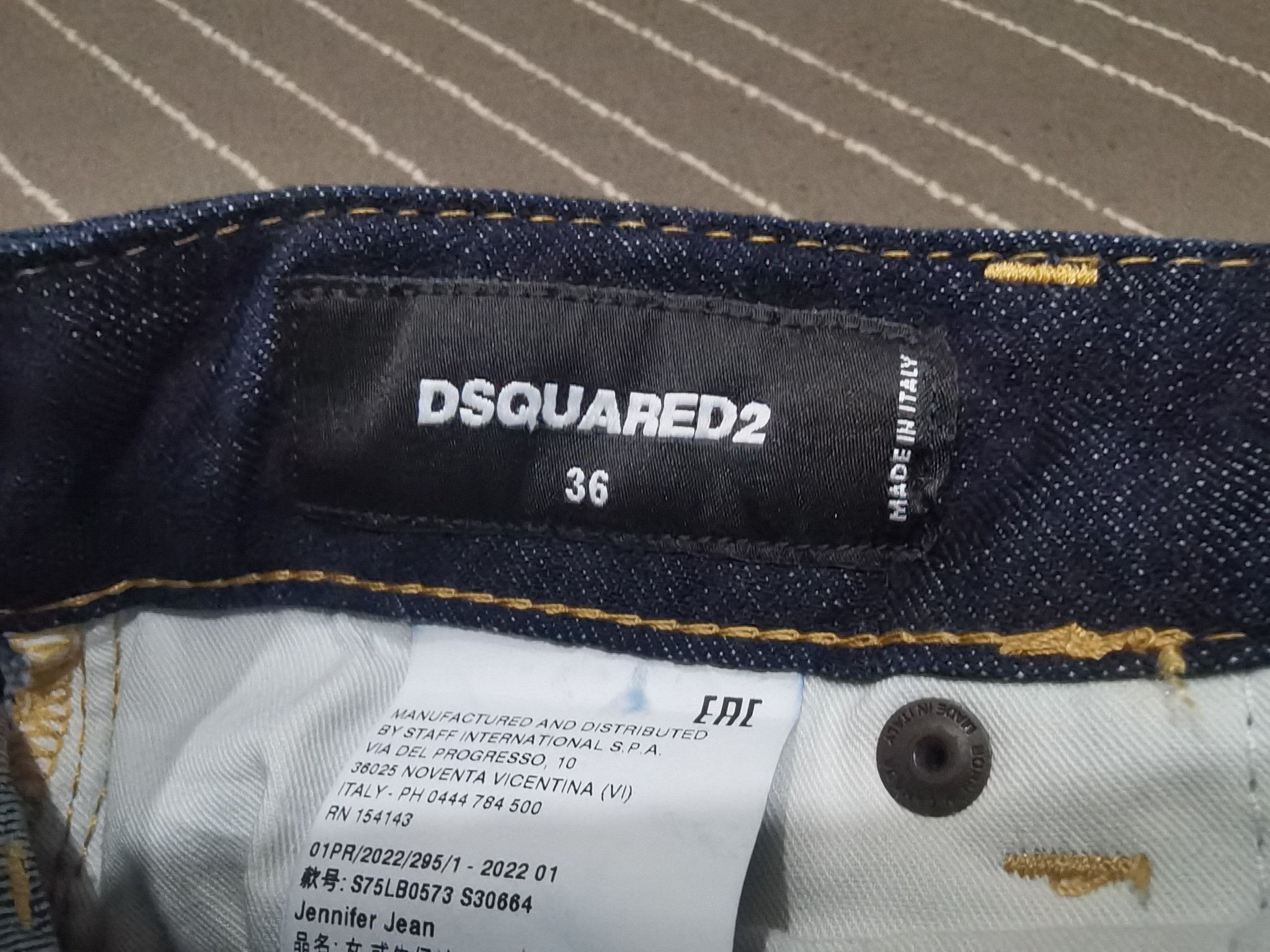 Dsquared2 DSQUARED2 blue Denim skinny W29 5131 Size 29" - 12 Thumbnail