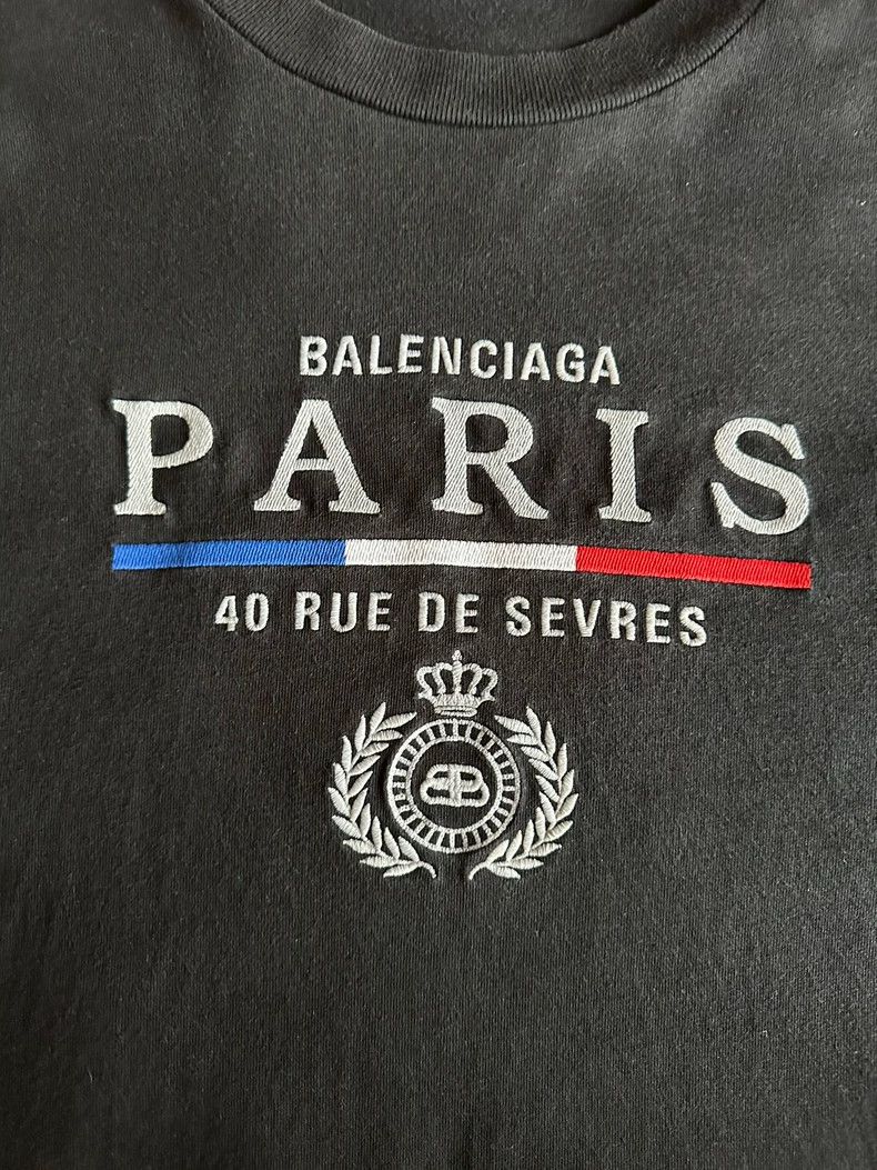 Balenciaga Balenciaga Short Sleeve Tee Size US M / EU 48-50 / 2 - 2 Thumbnail