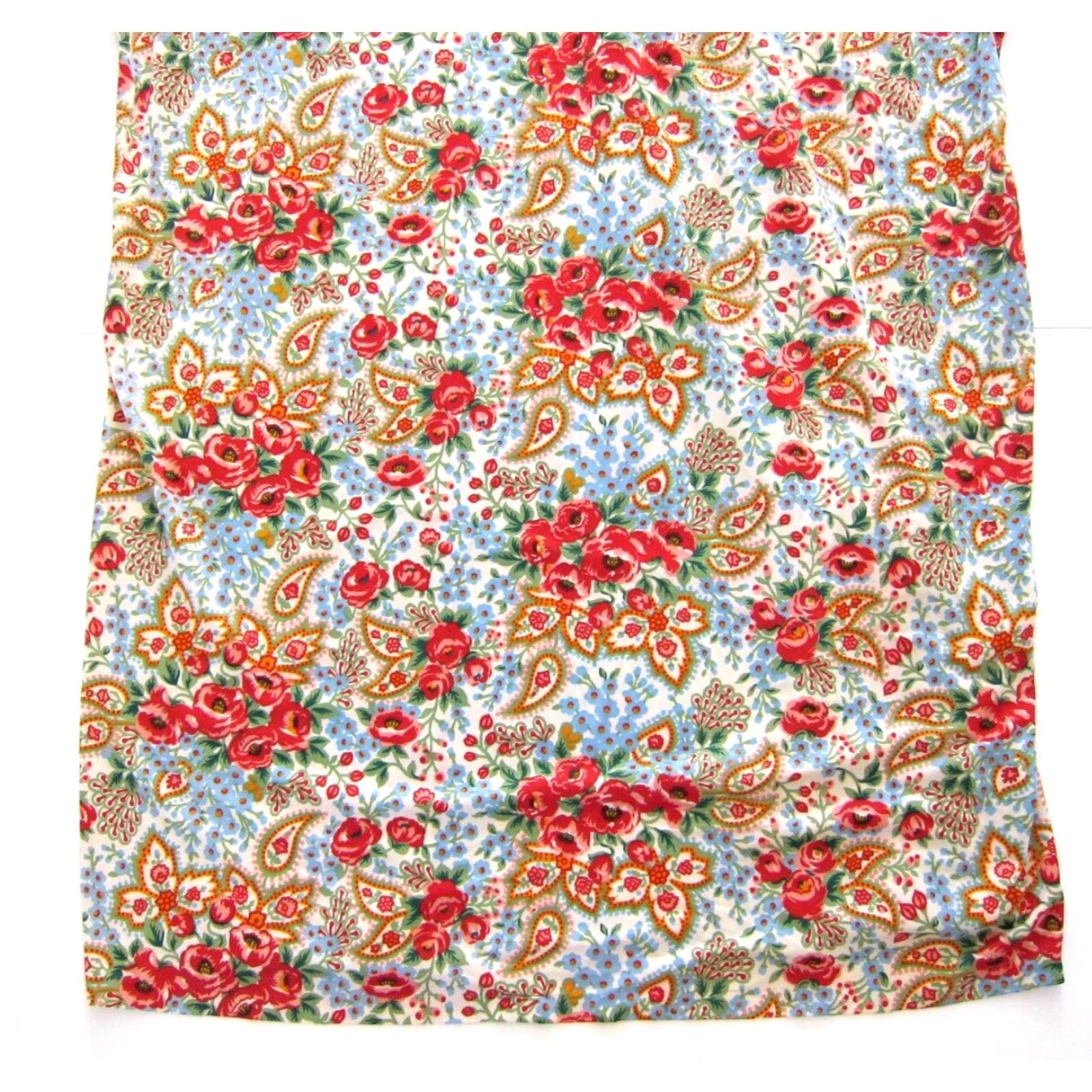 Vintage VINTAGE Rutledge Kaftan Maxi Muumuu Dress L-XL Pink Blue Green Floral V-Neck Short Sleeve Pullover Polyester Dress Rutledge Women Size L / US 10 / IT 46 - 7 Thumbnail