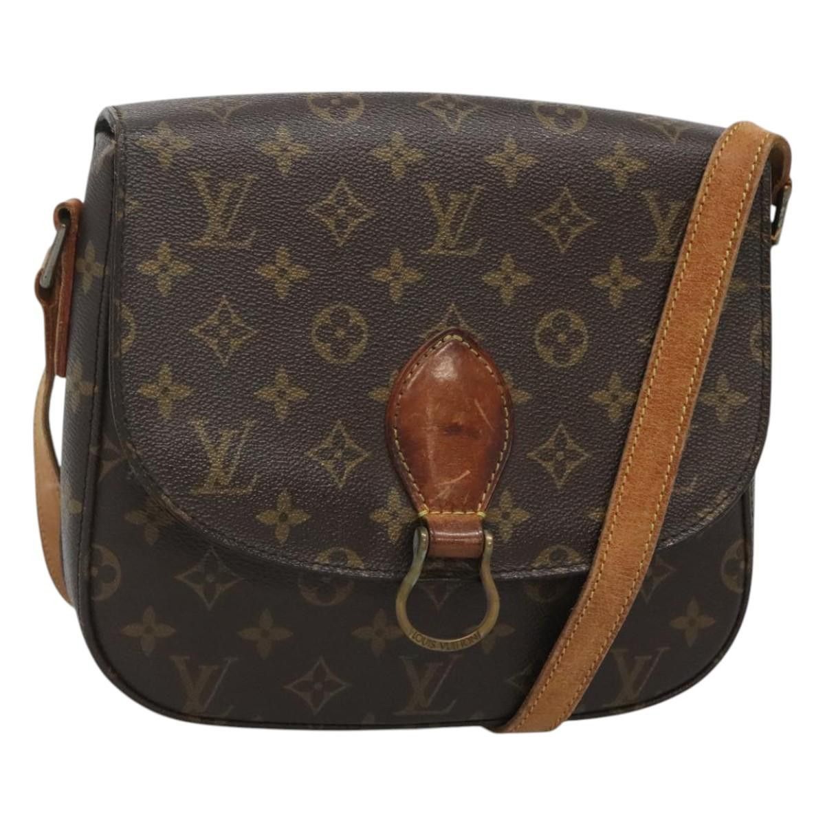 Louis Vuitton LOUIS VUITTON Monogram Saint Cloud GM Shoulder Bag M51242 Size ONE SIZE - 1 Thumbnail
