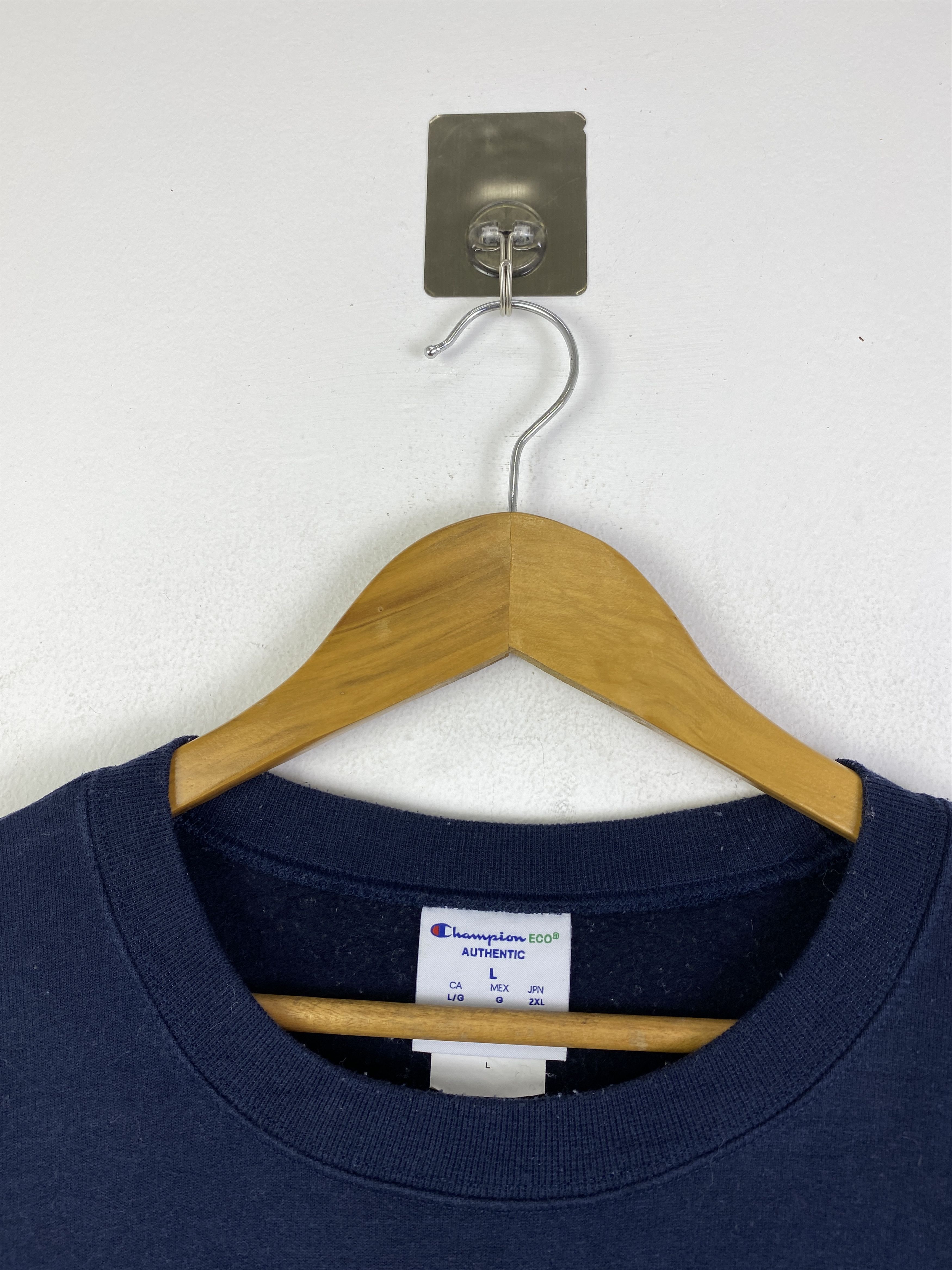 Champion Vintage Champion Plain Pullover Sweatshirt SH0262 Size US L / EU 52-54 / 3 - 7 Thumbnail