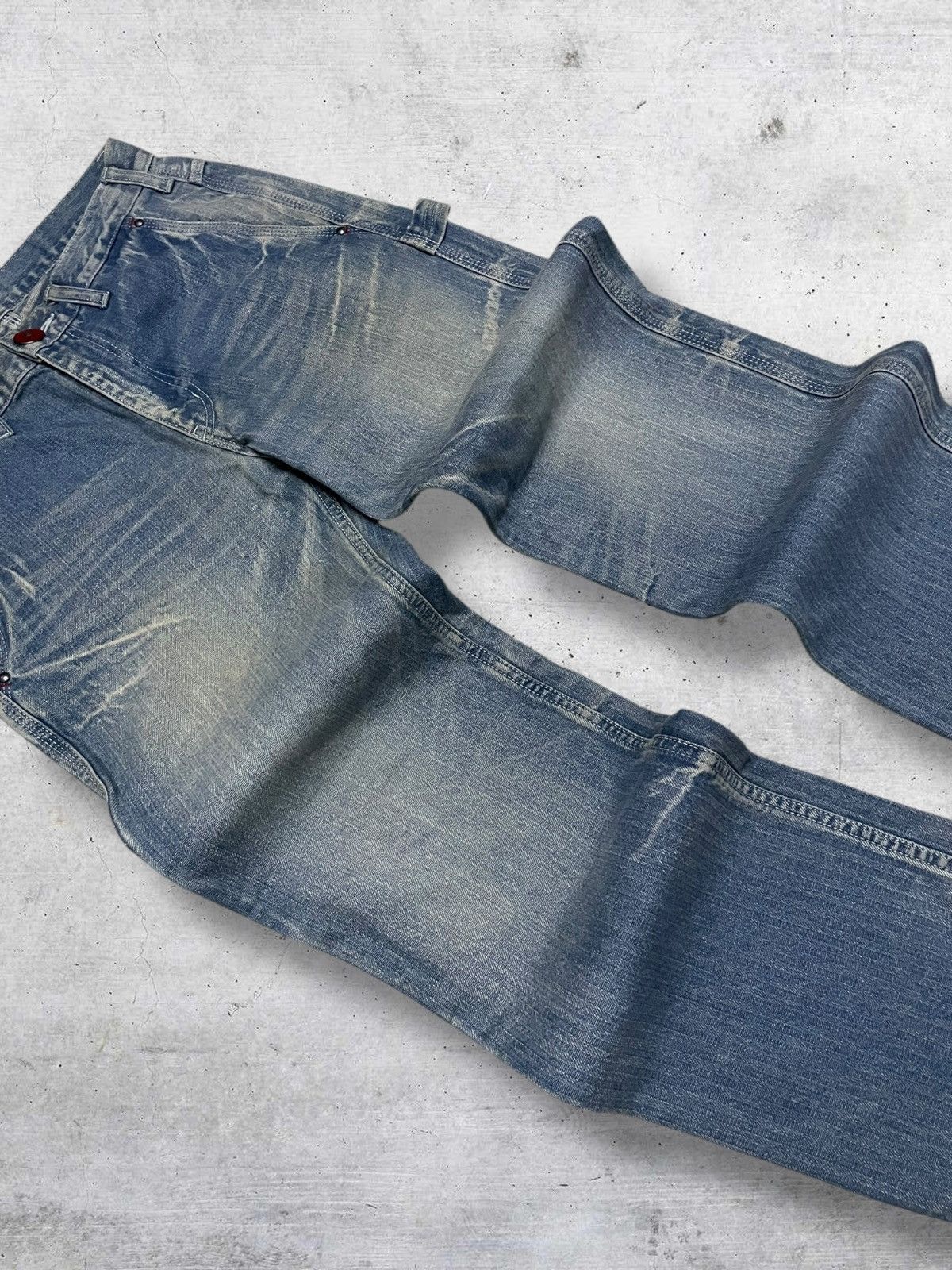 Japanese Brand VINTAGE RATTLE TRAP JAPAN DESIGNER 90S CARPENTER STREETWEAR Size US 30 / EU 46 - 6 Thumbnail