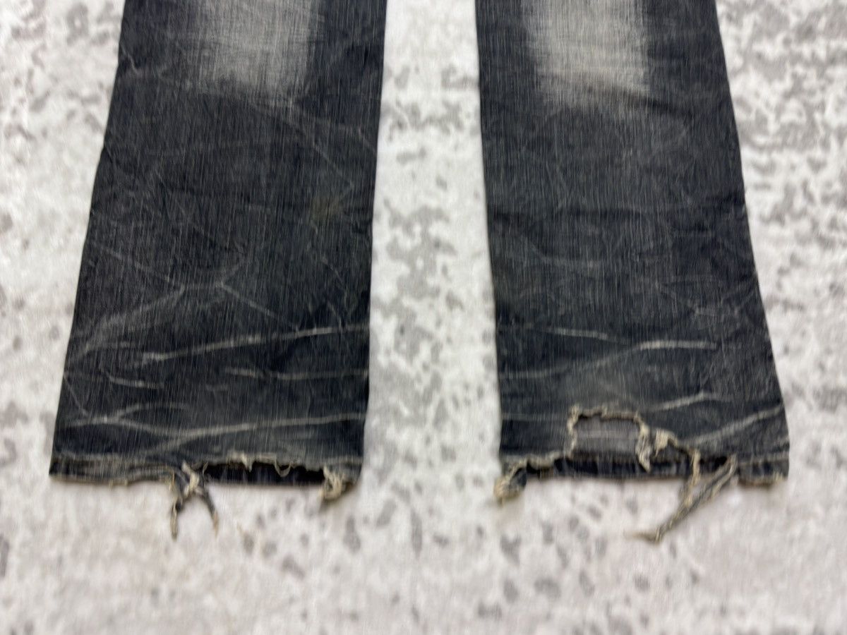 Japanese Brand Vintage Lowbox Flare Acid Wash Paint Splash Distressed Jeans Size US 35 - 13 Thumbnail