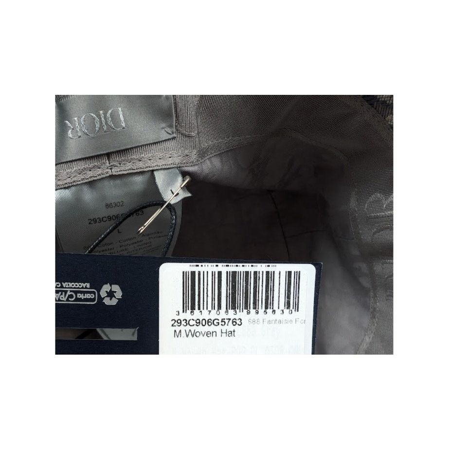 Dior o1rshd1 Size: L / M. Woven Hat / Cap in Multicolor Size ONE SIZE - 10 Thumbnail