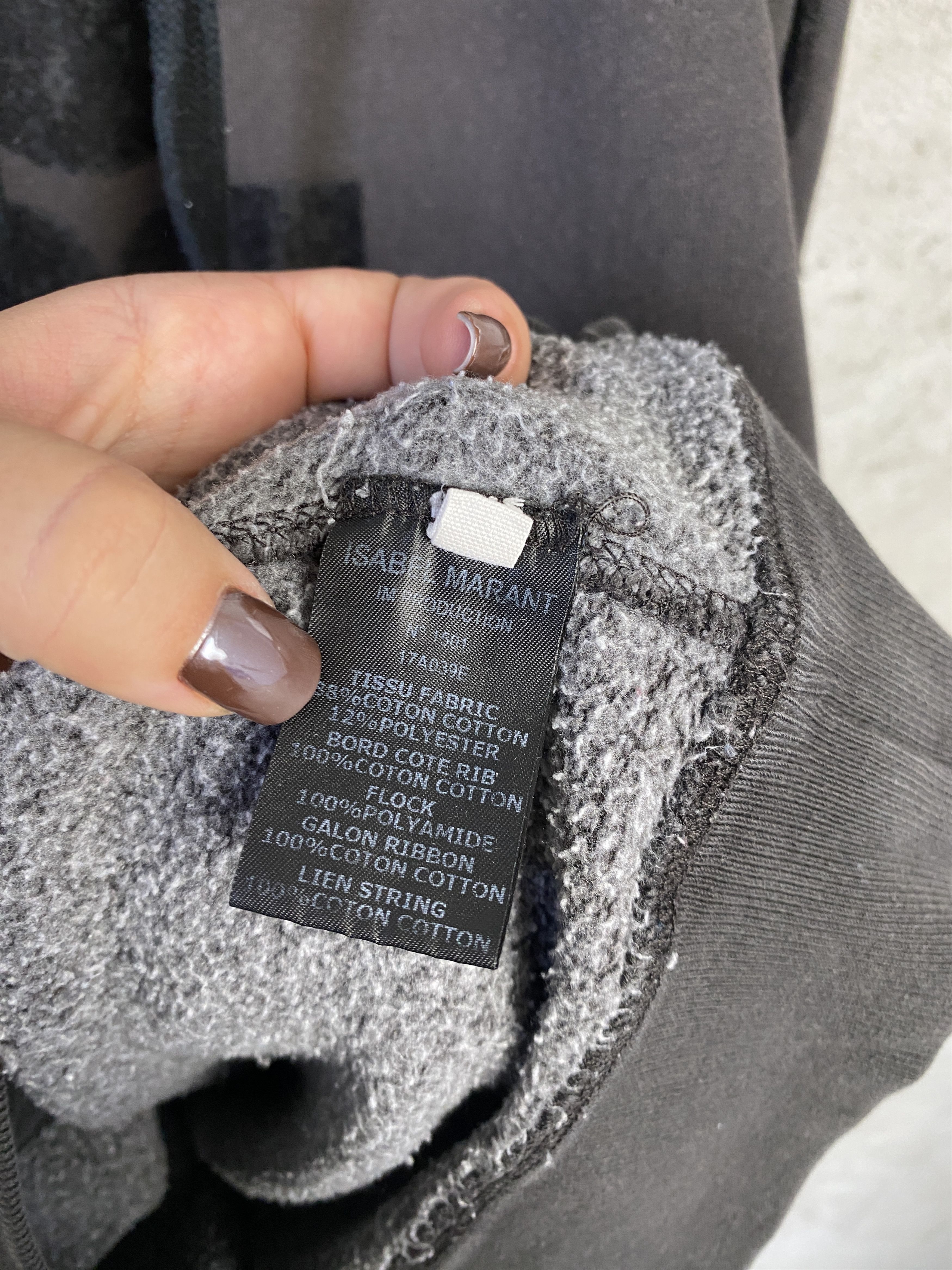 Isabel Marant Etoile Isabel Marant Etoile big logo hoodie casual Size XS / US 0-2 / IT 36-38 - 5 Thumbnail