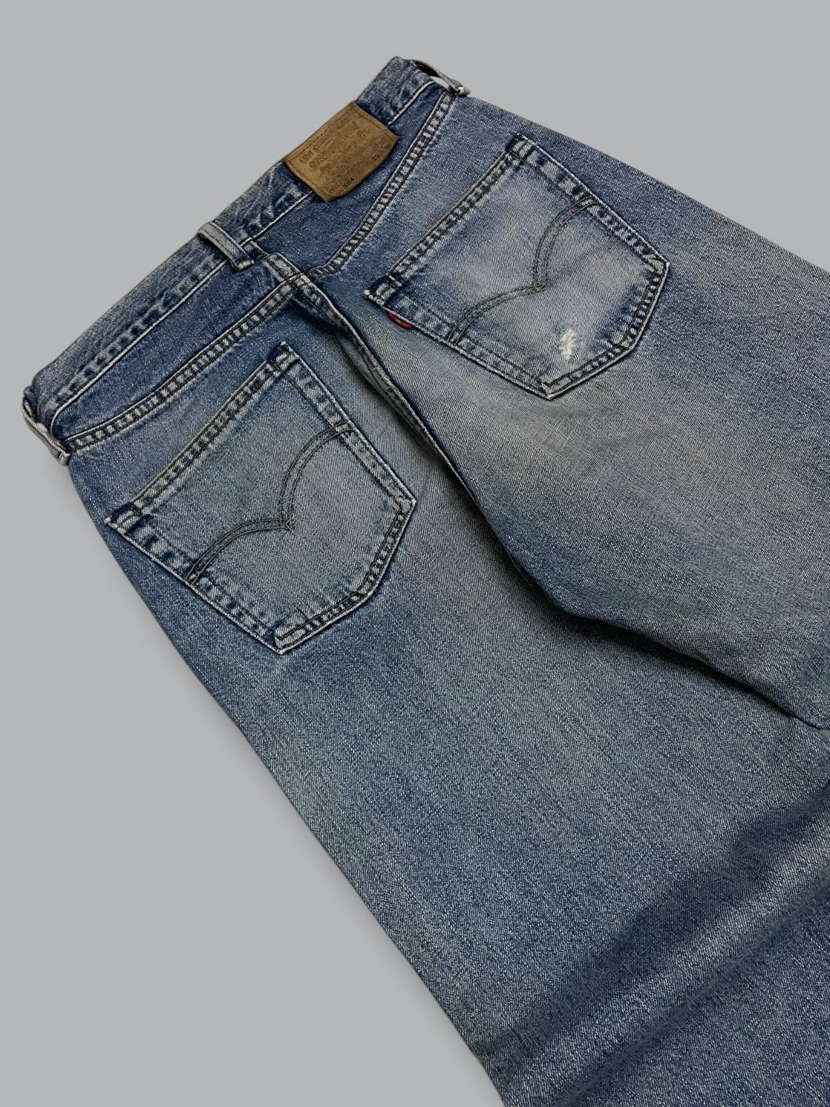 Levi's Vintage Clothing Vintage 1990s Designer Levis 504 Super Clean Regular Denim Size US 29 - 14 Thumbnail