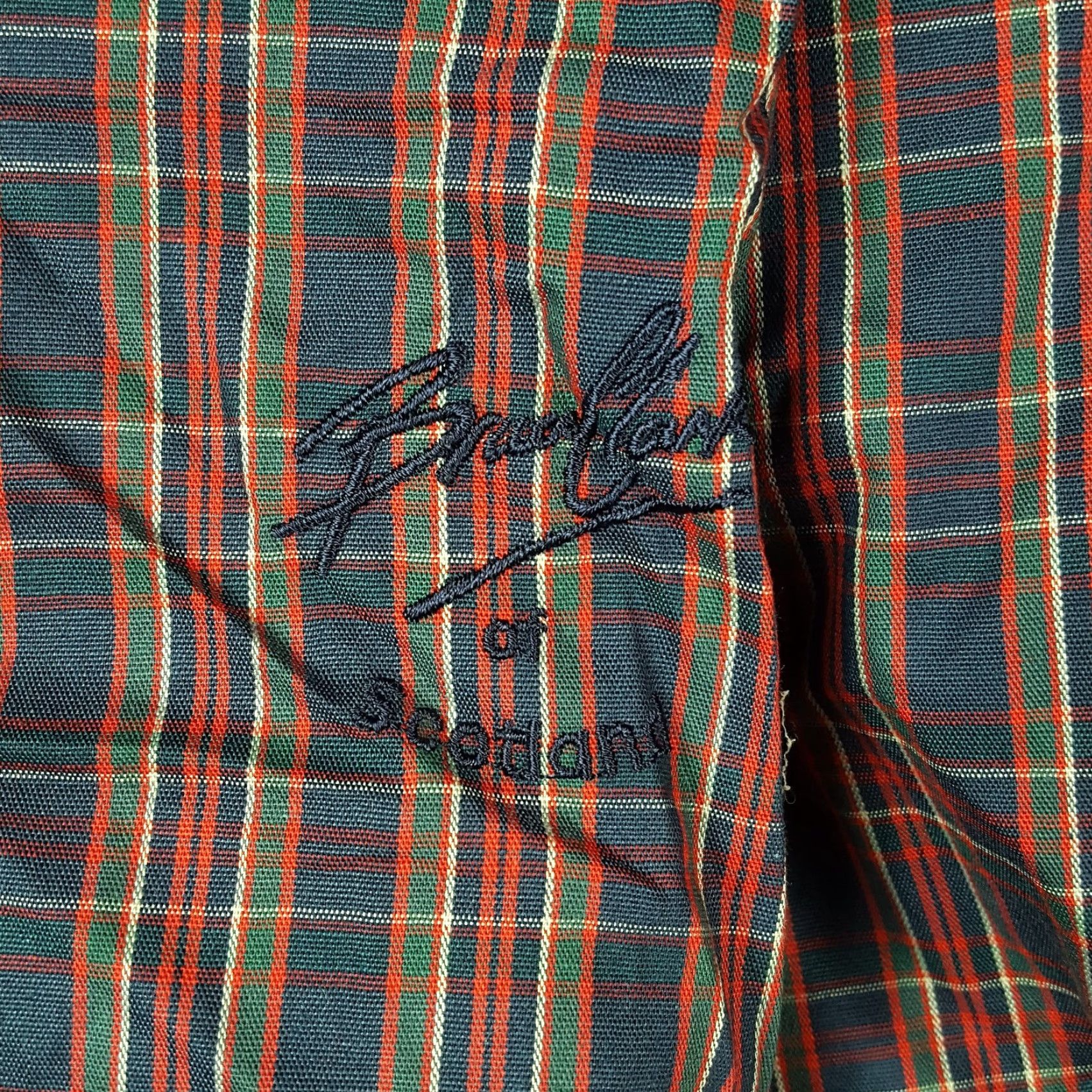 Rains VINTAGE Bruce Clark Windbreaker Jacket Mens M Plaid Red 90s Preppy Retro All Seasons Zip Pockets Scotland Rain Jacket Size US M / EU 48-50 / 2 - 5 Thumbnail