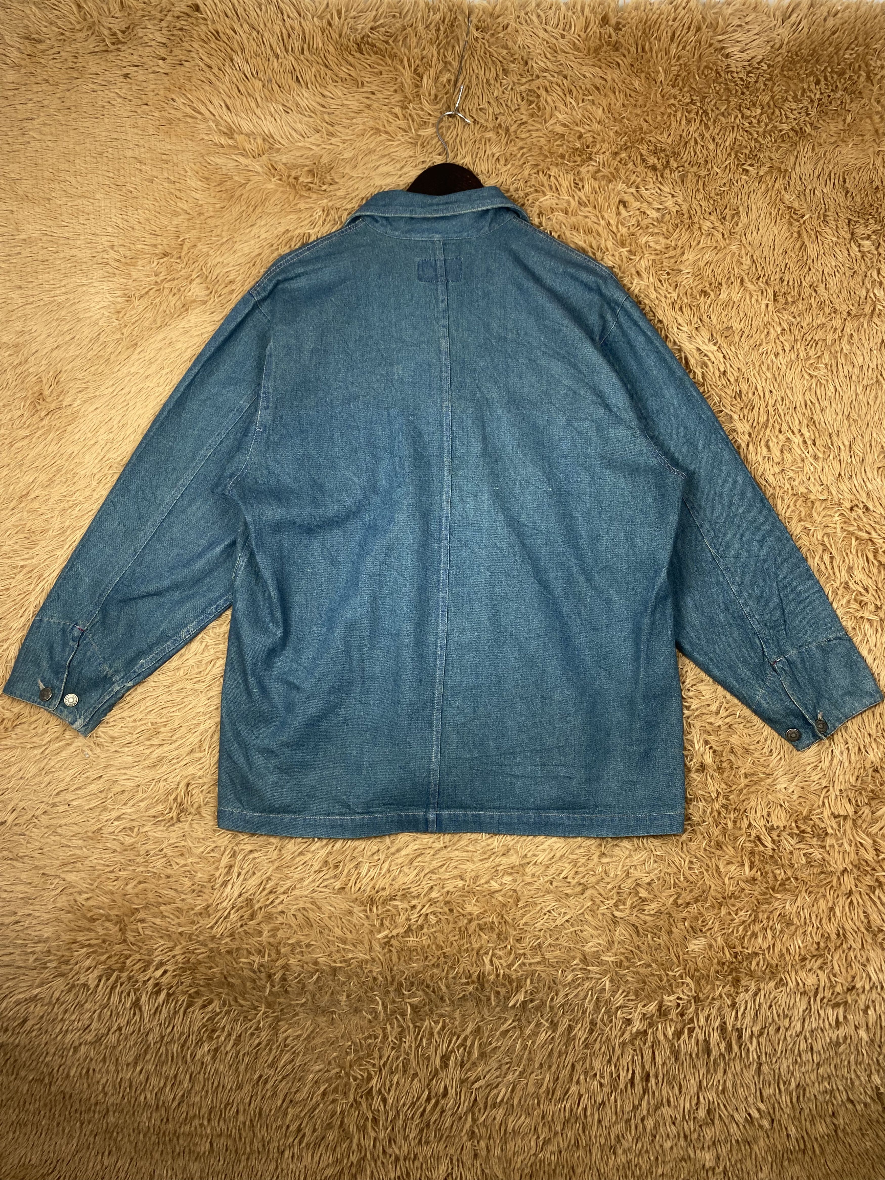 Japanese Brand Vintage Two People Button Up Denim Jacket PJ02535 Size US M / EU 48-50 / 2 - 4 Thumbnail