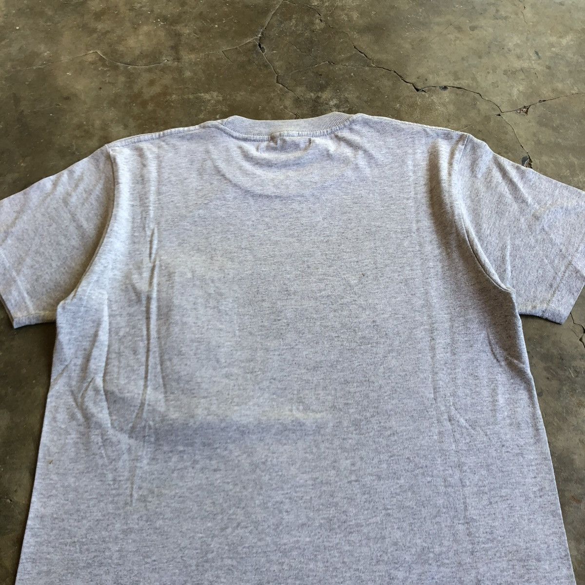 URBAN RESEARCH DOORS 🇯🇵2000s Urban Research Doors Big Pocket With Zipper Tee Grey Size US M / EU 48-50 / 2 - 8 Thumbnail